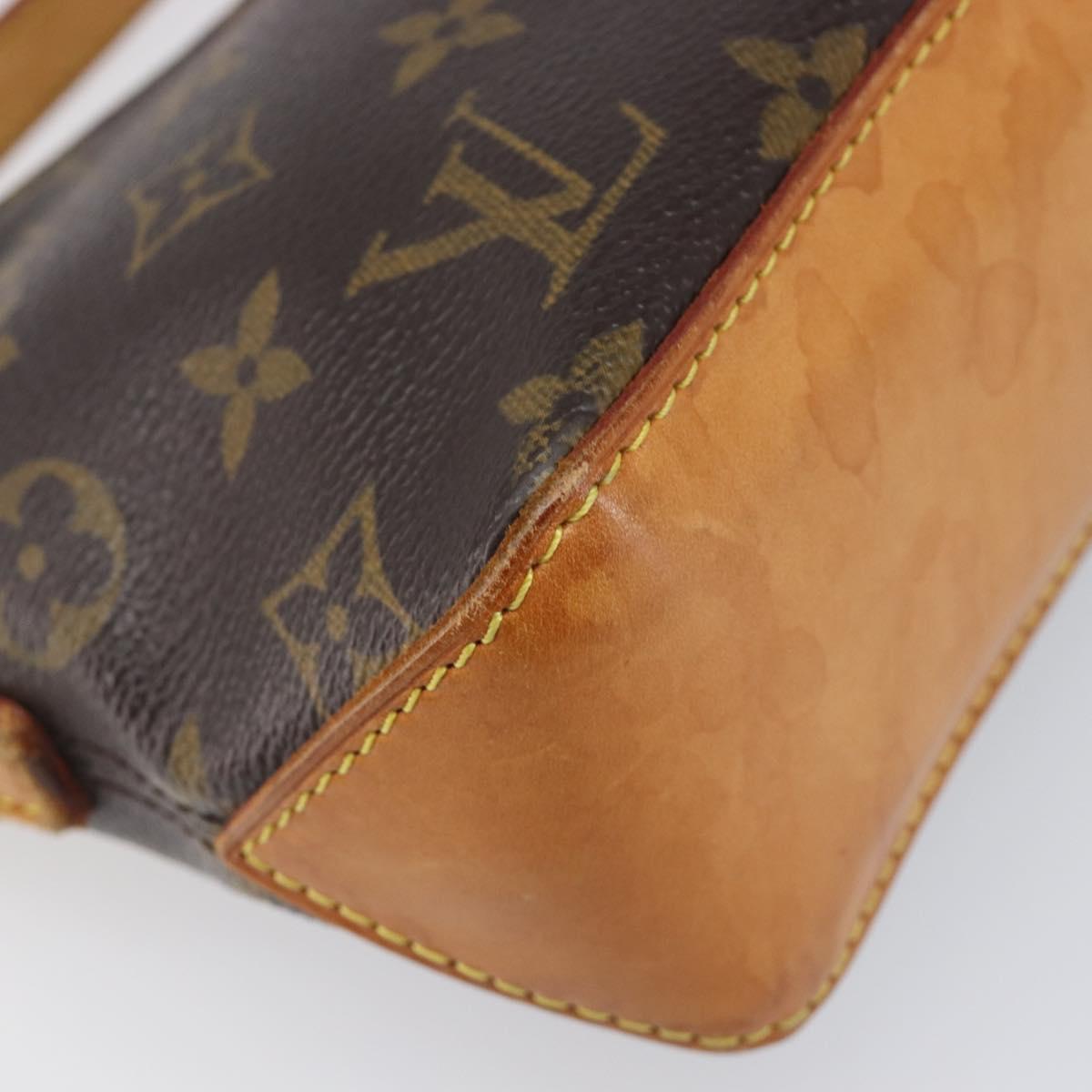 LOUIS VUITTON Monogram Trotteur Shoulder Bag M51240 LV Auth ka5999