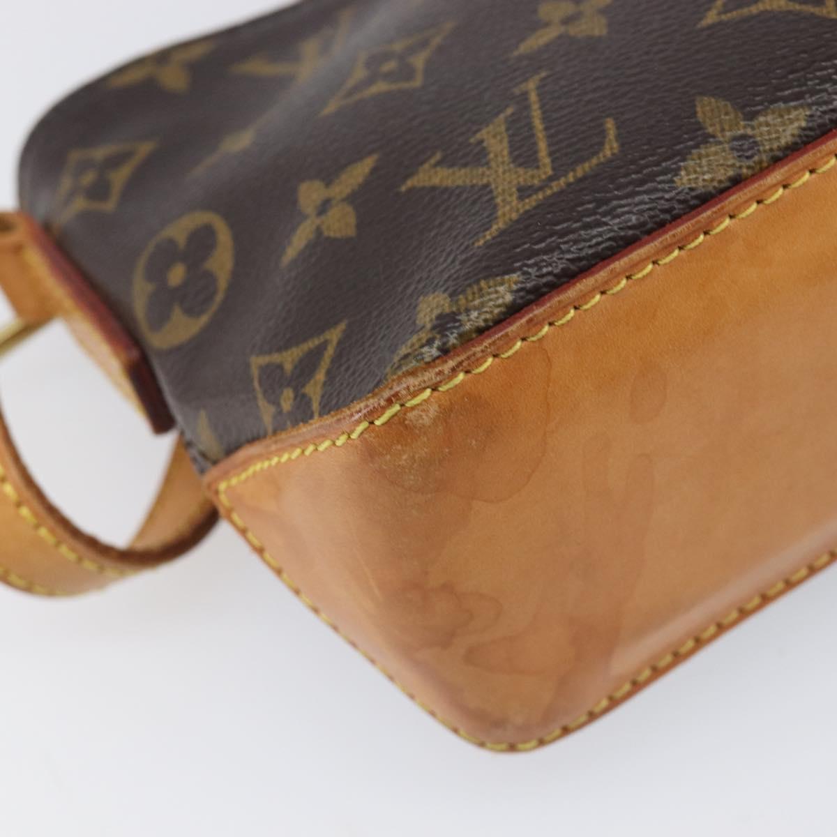 LOUIS VUITTON Monogram Trotteur Shoulder Bag M51240 LV Auth ka5999