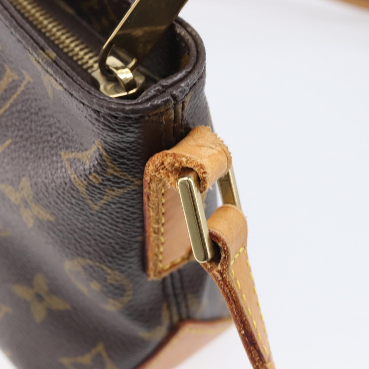 LOUIS VUITTON Monogram Trotteur Shoulder Bag M51240 LV Auth ka5999
