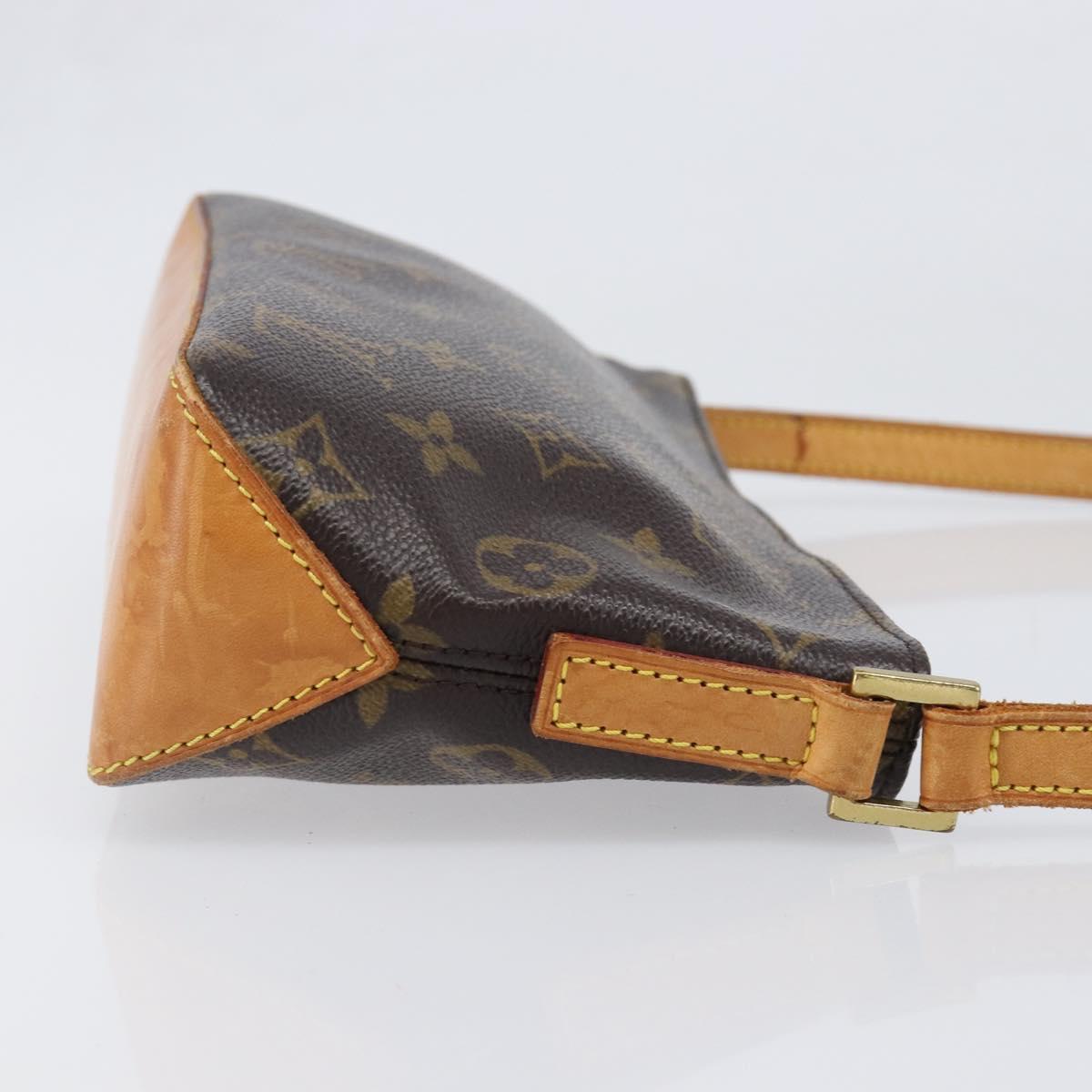 LOUIS VUITTON Monogram Trotteur Shoulder Bag M51240 LV Auth ka5999