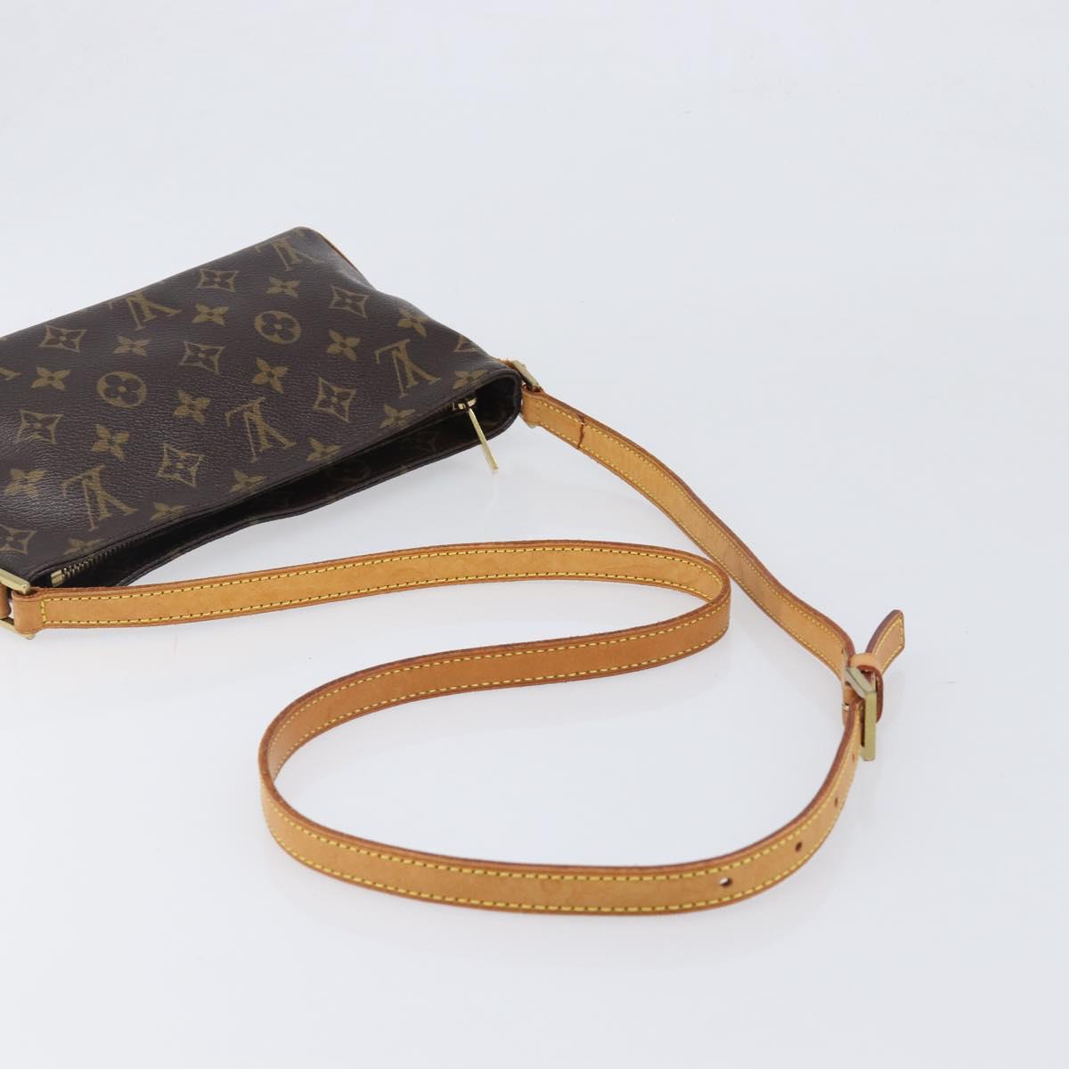 LOUIS VUITTON Monogram Trotteur Shoulder Bag M51240 LV Auth ka5999