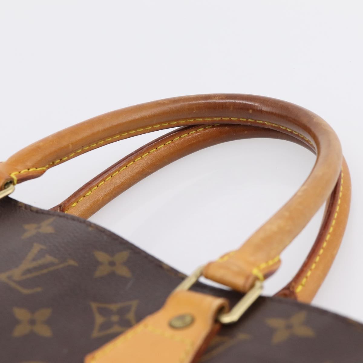 LOUIS VUITTON Monogram Sac Plat Hand Bag M51140 LV Auth ka6009