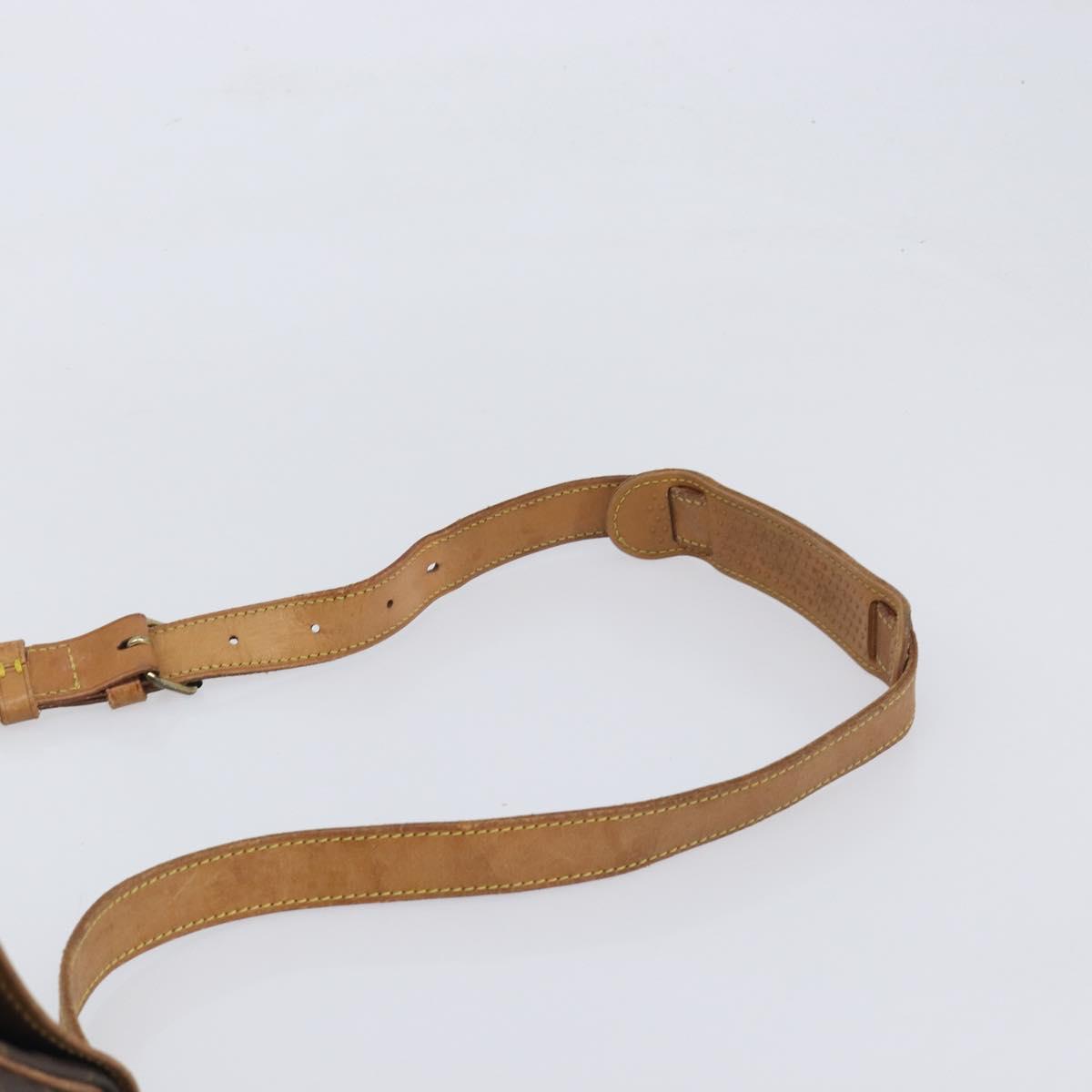 LOUIS VUITTON Monogram Saumur 35 Shoulder Bag M42254 LV Auth ka6011