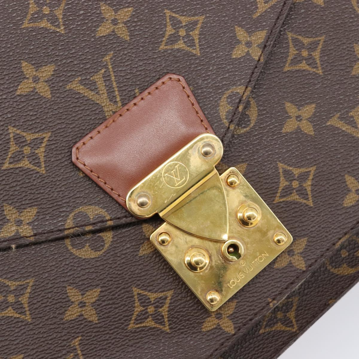 LOUIS VUITTON Monogram Monceau 28 Hand Bag M51185 LV Auth ka6012