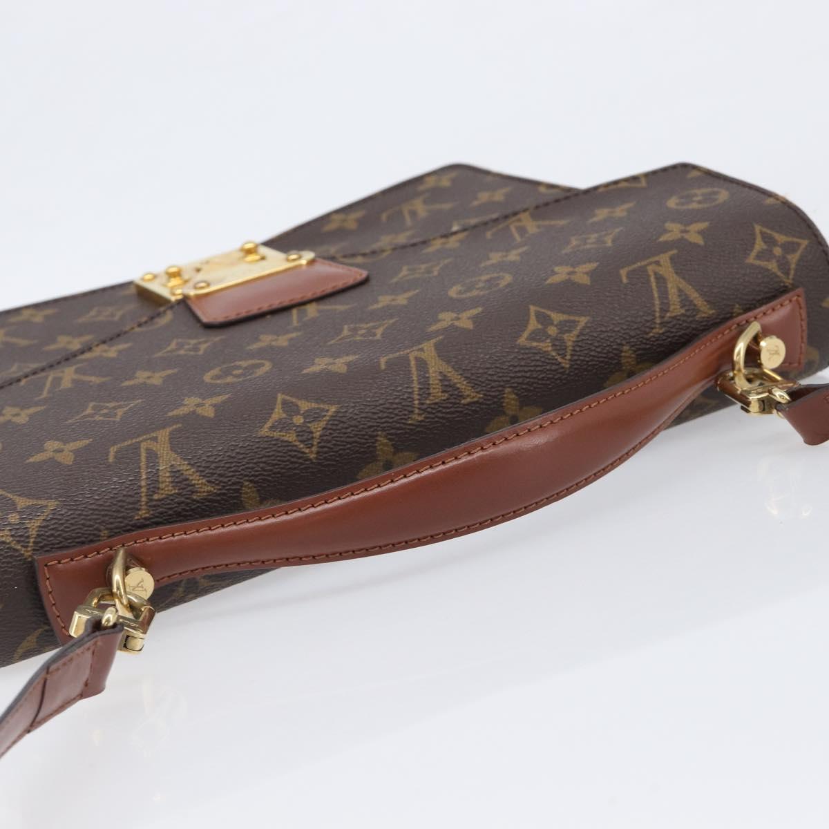 LOUIS VUITTON Monogram Monceau 28 Hand Bag M51185 LV Auth ka6012