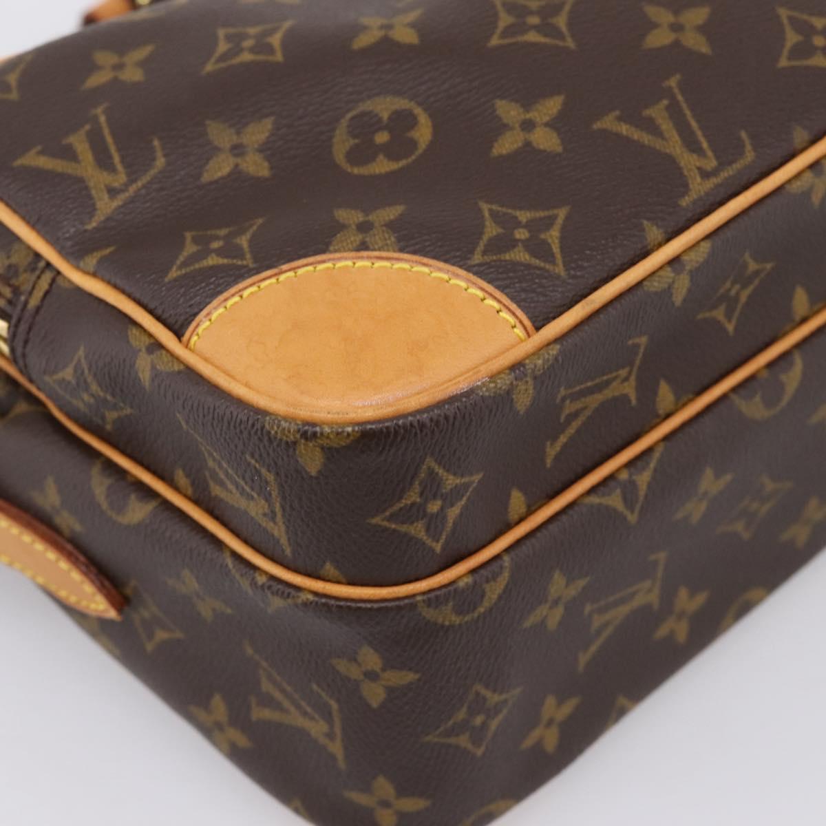 LOUIS VUITTON Monogram Nile Shoulder Bag M45244 LV Auth ka6014V