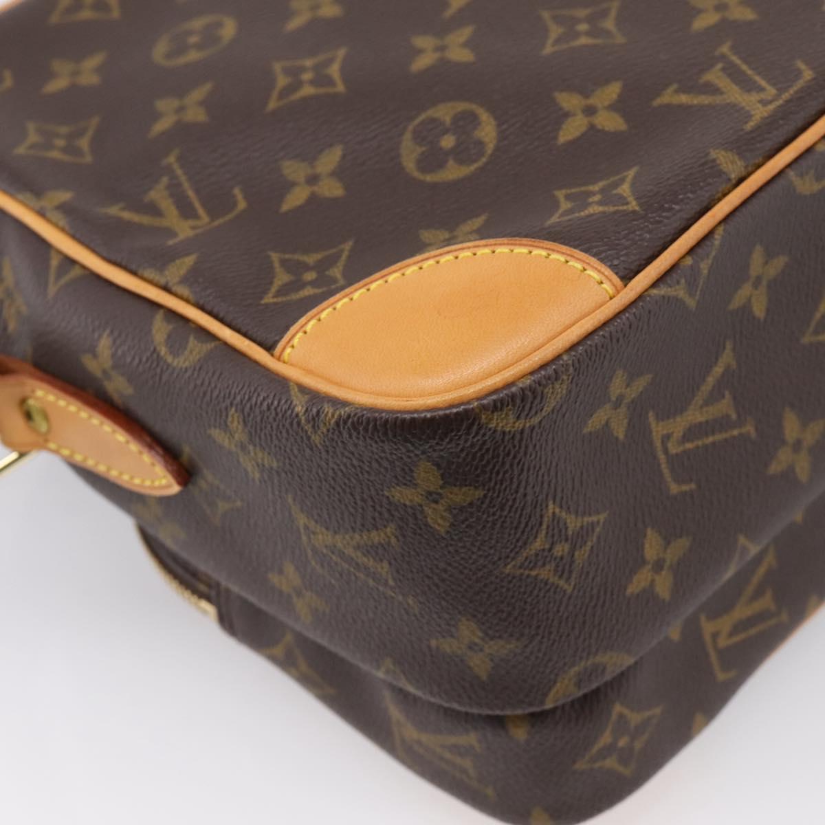 LOUIS VUITTON Monogram Nile Shoulder Bag M45244 LV Auth ka6014V