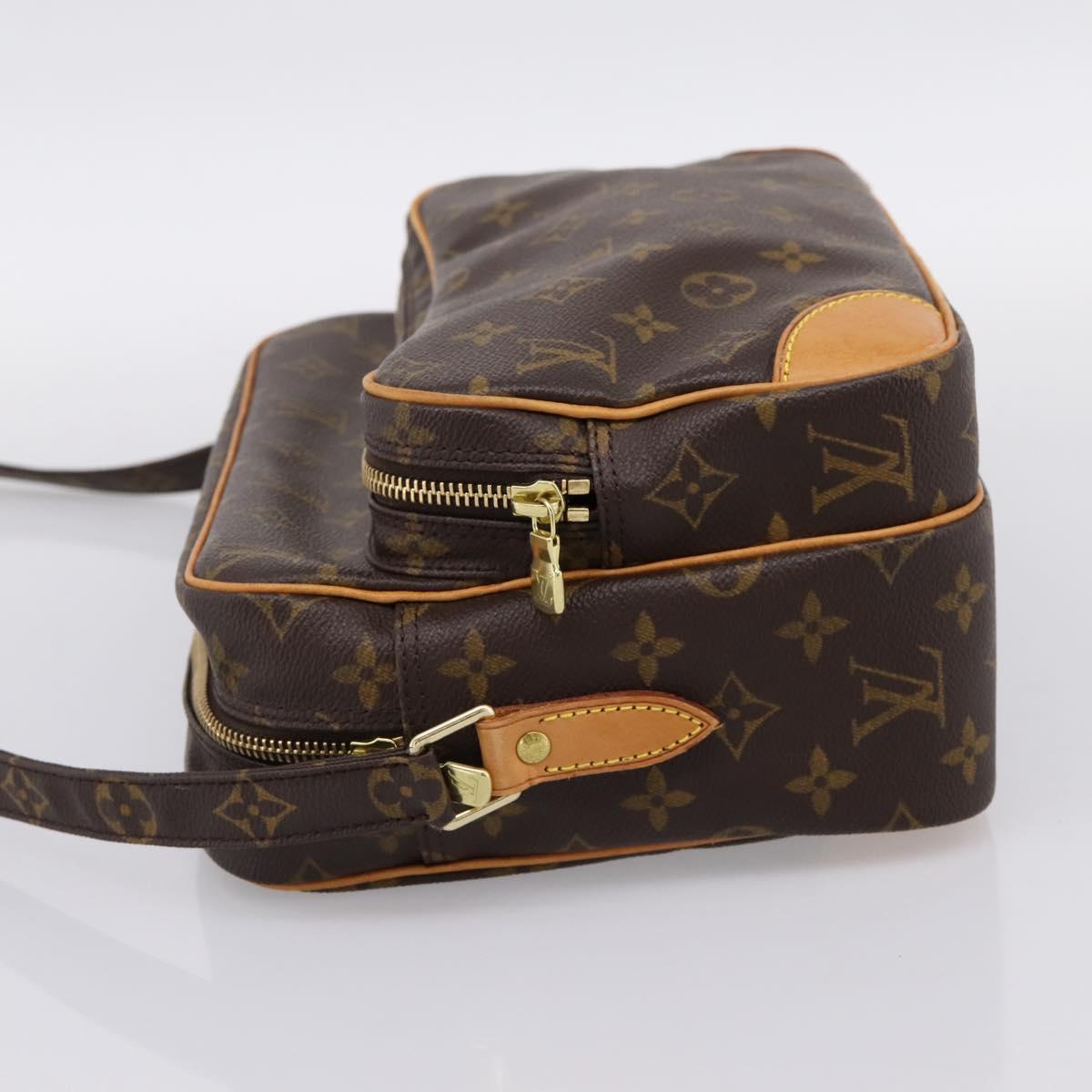 LOUIS VUITTON Monogram Nile Shoulder Bag M45244 LV Auth ka6014V