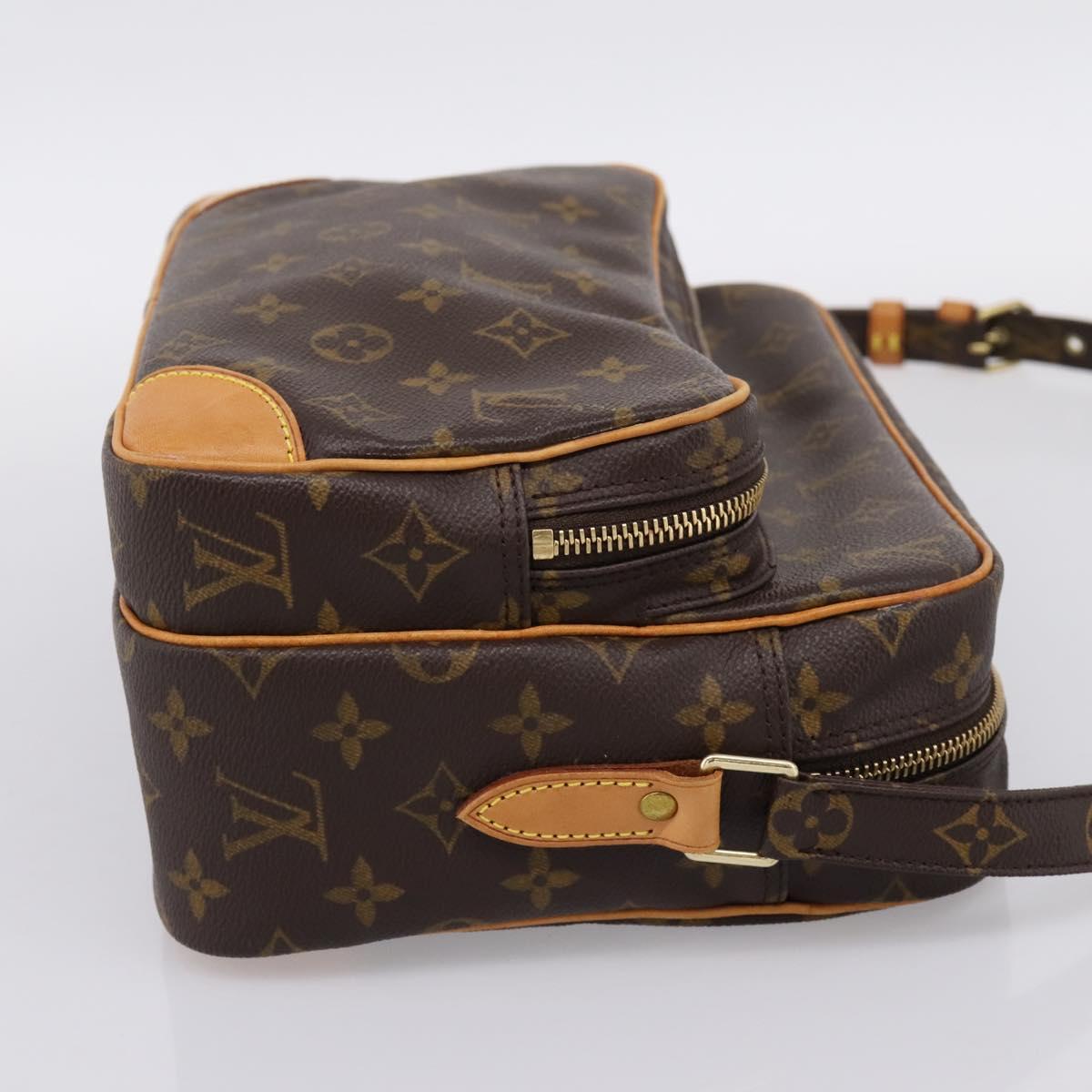 LOUIS VUITTON Monogram Nile Shoulder Bag M45244 LV Auth ka6014V