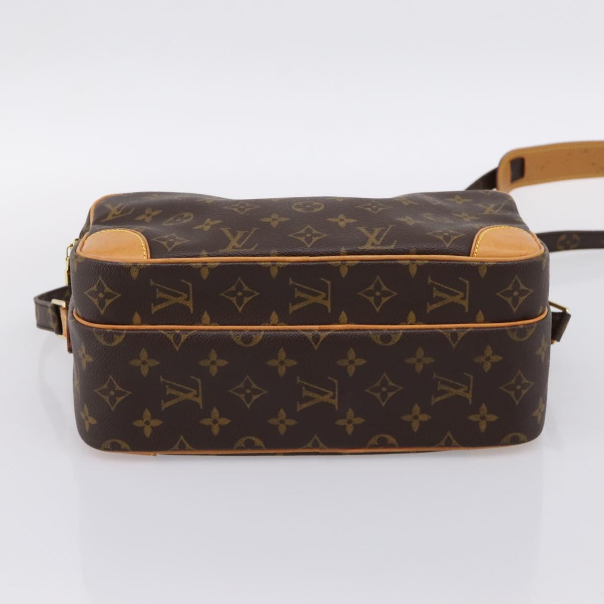 LOUIS VUITTON Monogram Nile Shoulder Bag M45244 LV Auth ka6014V