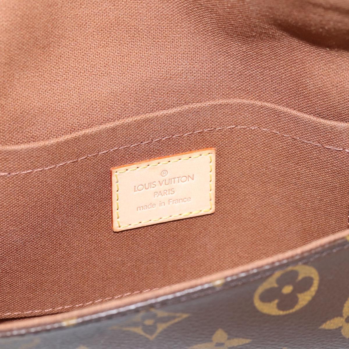 LOUIS VUITTON Monogram Pochette Marrell Waist bag M51159 LV Auth ka6017V