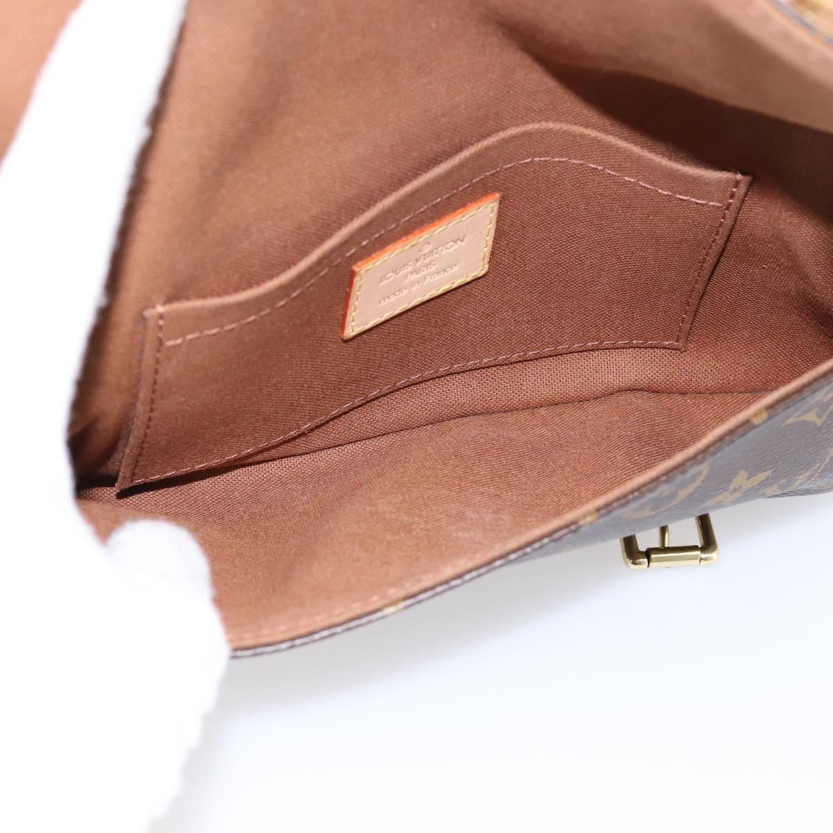 LOUIS VUITTON Monogram Pochette Marrell Waist bag M51159 LV Auth ka6017V