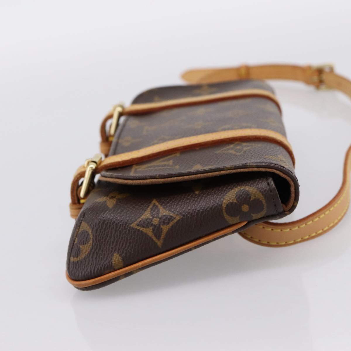 LOUIS VUITTON Monogram Pochette Marrell Waist bag M51159 LV Auth ka6017V