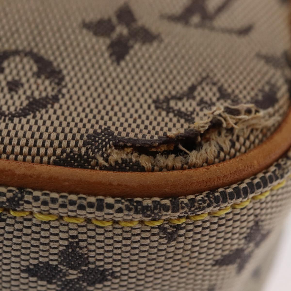 LOUIS VUITTON Monogram Mini Juliet MM Shoulder Bag Blue M92004 LV Auth ka602