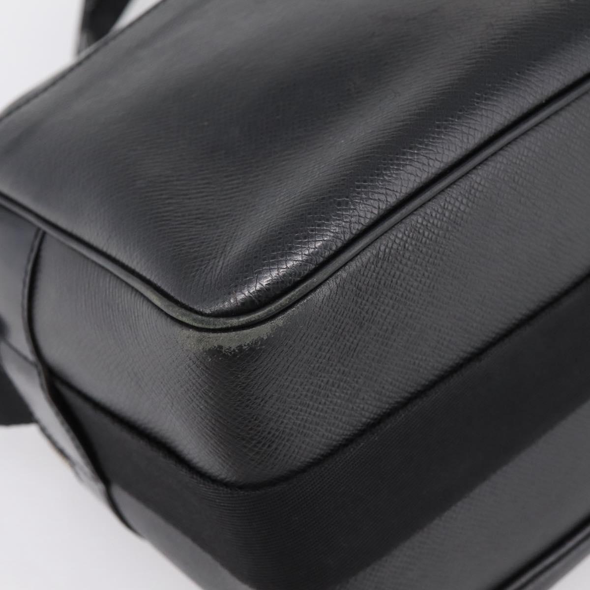 LOUIS VUITTON Taiga Reporter PM Shoulder Bag Ardoise M30152 LV Auth ka6020