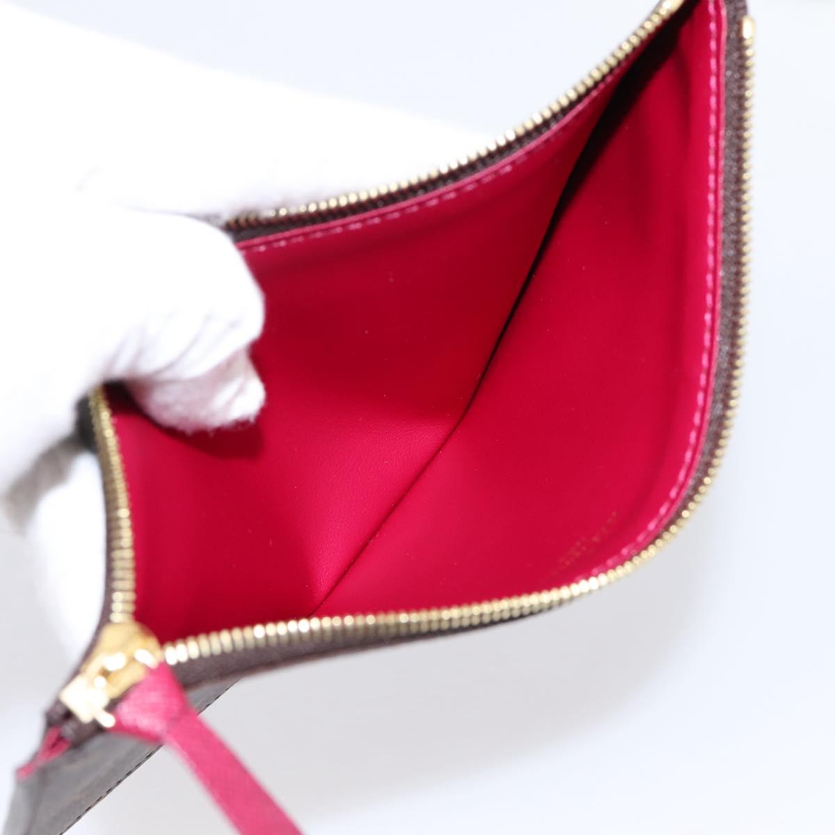 LOUIS VUITTON Monogram Wallet Pochette Felice Shoulder Bag M61276 Auth ka6025V