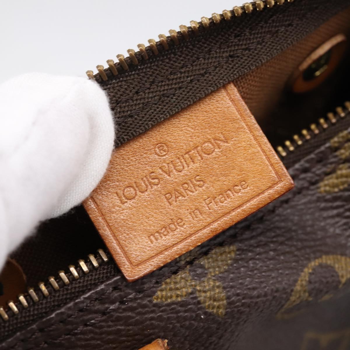LOUIS VUITTON Monogram Mini Speedy Hand Bag M41534 LV Auth ka6031A