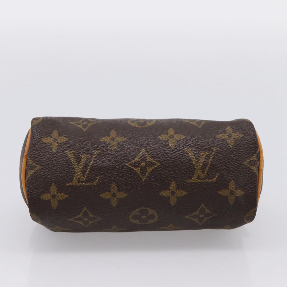 LOUIS VUITTON Monogram Mini Speedy Hand Bag M41534 LV Auth ka6031A