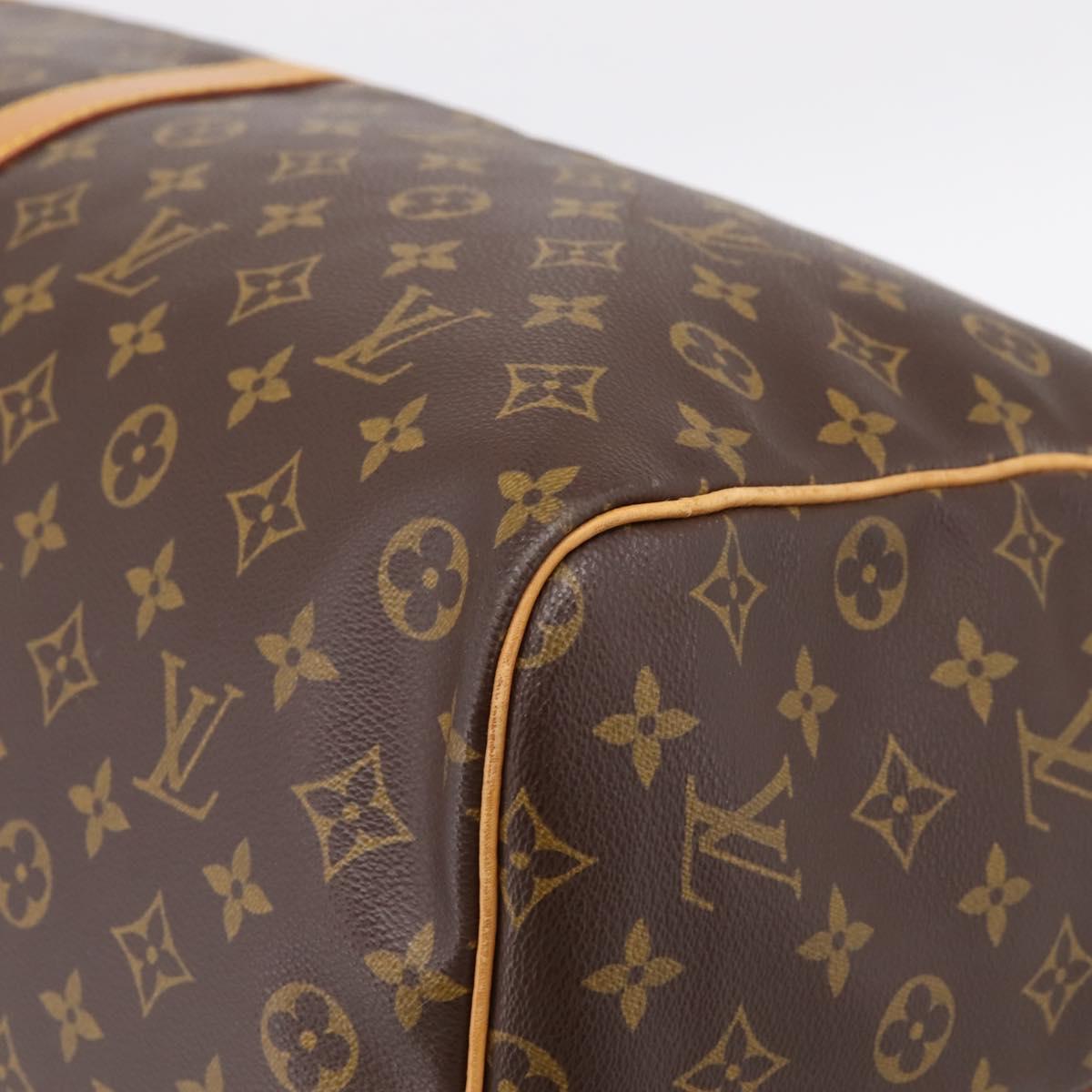 LOUIS VUITTON Monogram Keepall Bandouliere 60 Boston Bag M41412 LV Auth ka6038A