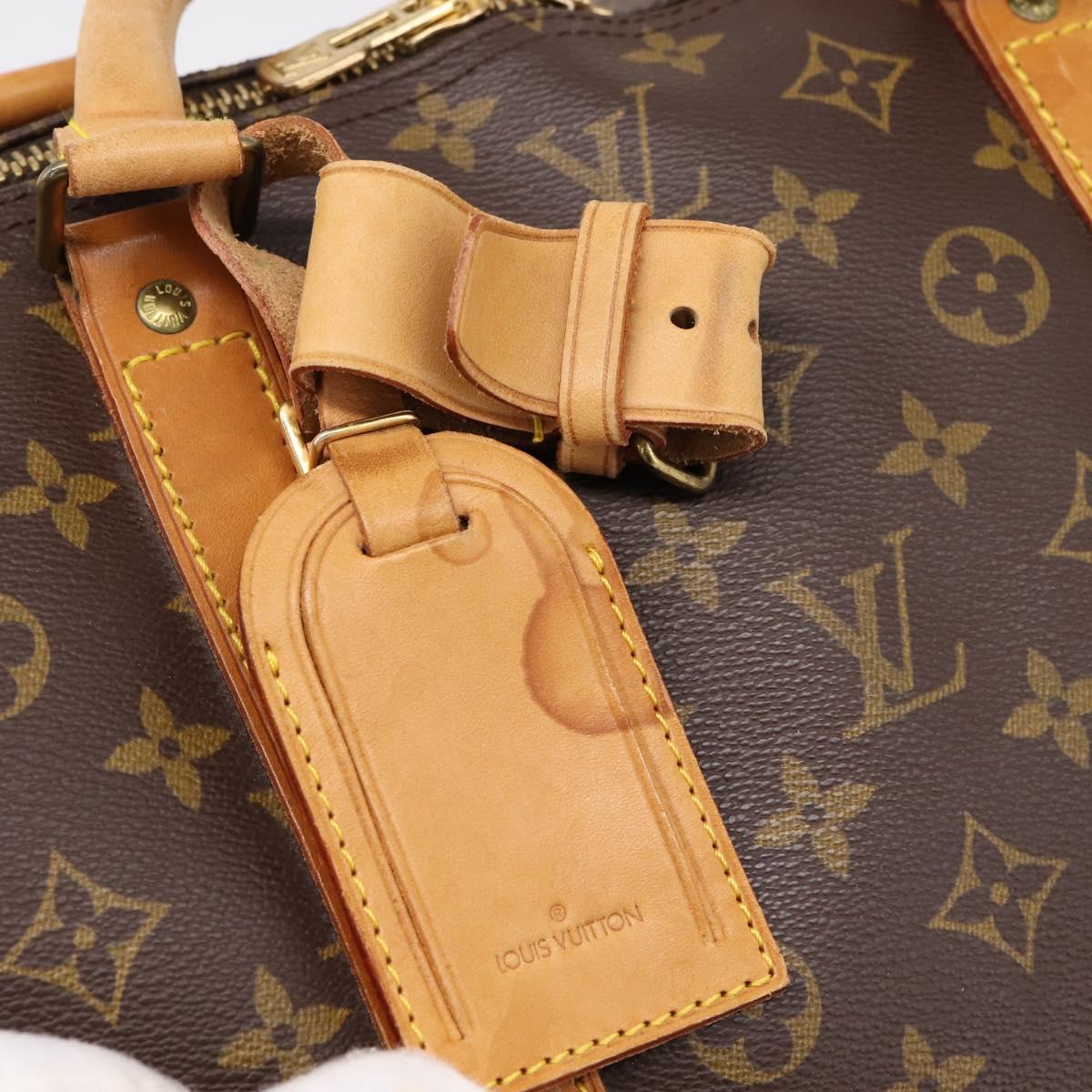 LOUIS VUITTON Monogram Keepall Bandouliere 60 Boston Bag M41412 LV Auth ka6038A