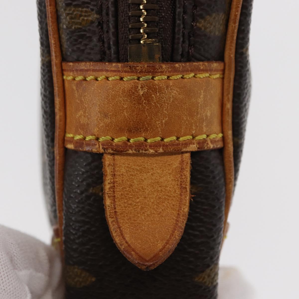 LOUIS VUITTON Monogram Marly Dragonne PM Clutch Bag M51827 LV Auth ka604