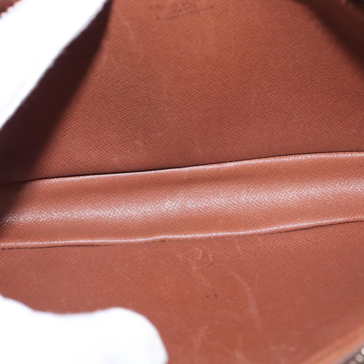 LOUIS VUITTON Monogram Marly Dragonne PM Clutch Bag M51827 LV Auth ka604