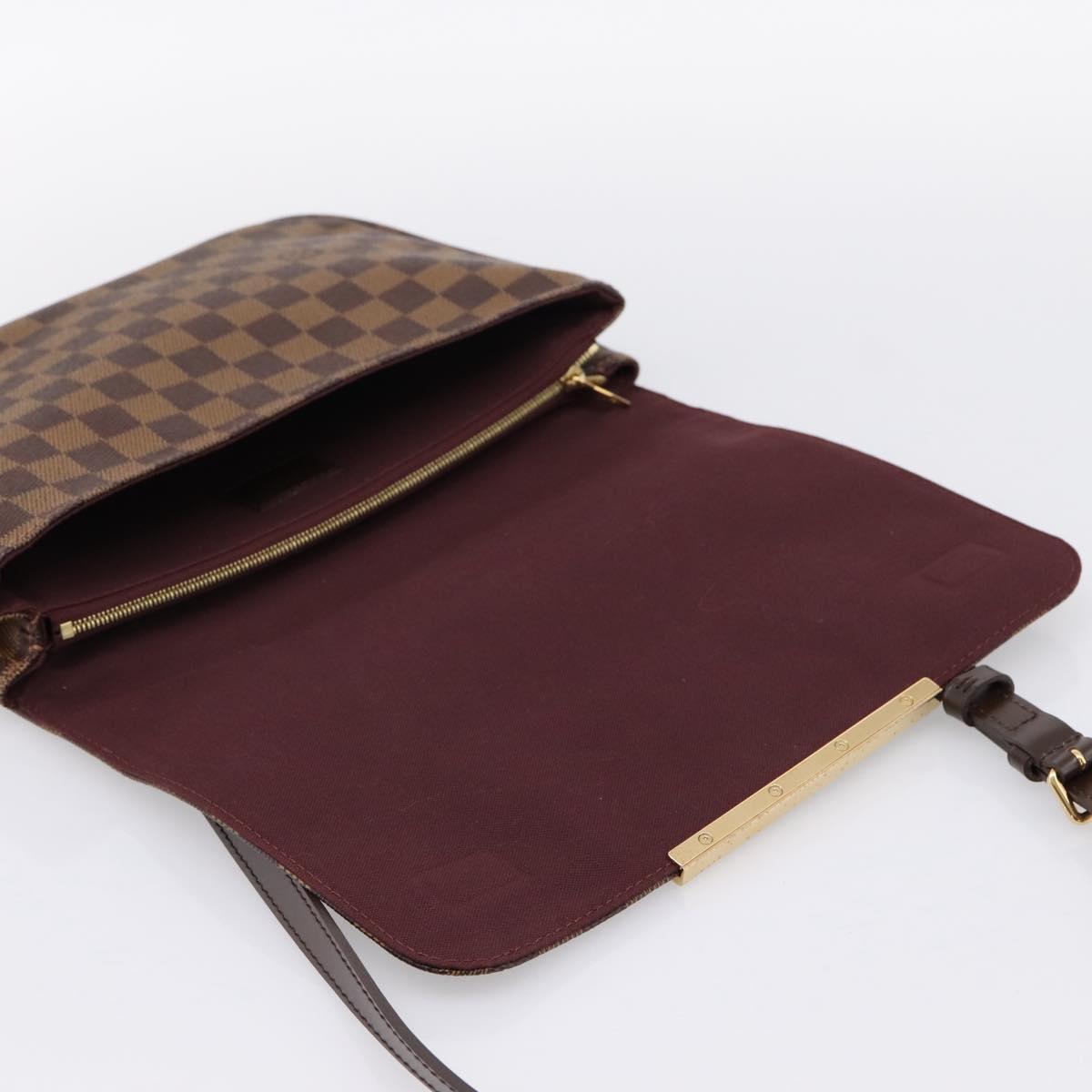LOUIS VUITTON Damier Ebene Hoxton PM Shoulder Bag N41257 LV Auth ka6040V