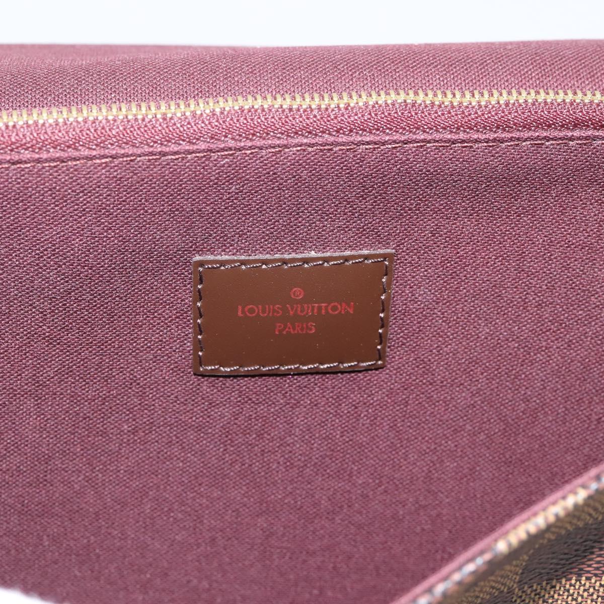 LOUIS VUITTON Damier Ebene Hoxton PM Shoulder Bag N41257 LV Auth ka6040V
