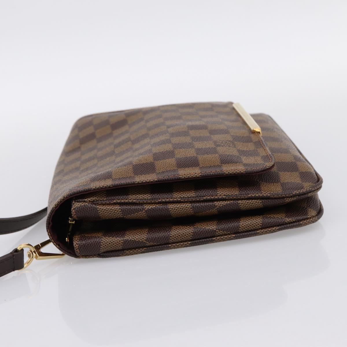 LOUIS VUITTON Damier Ebene Hoxton PM Shoulder Bag N41257 LV Auth ka6040V