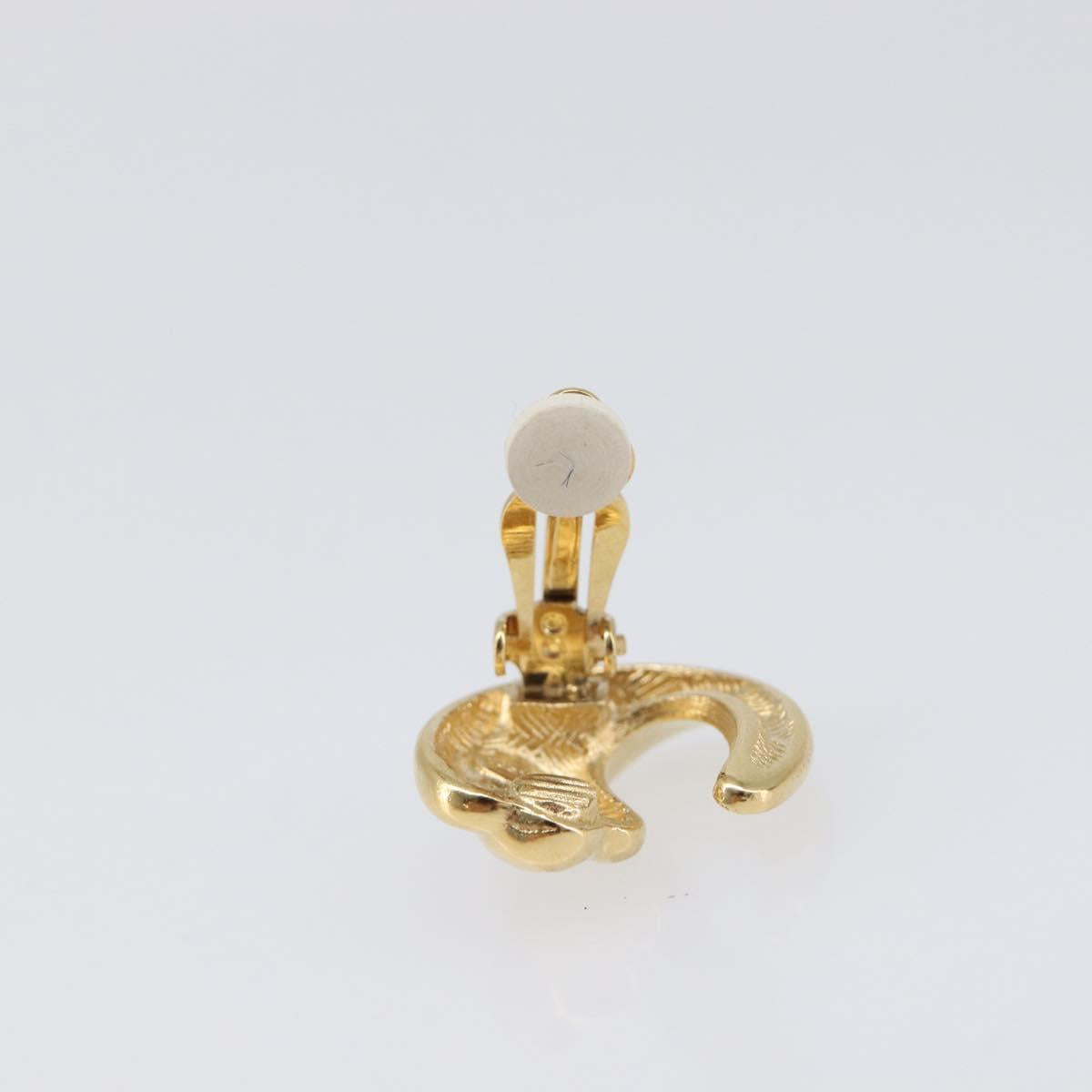 GIVENCHY Celine Earring metal 2 Set Gold Tone Auth ka6049