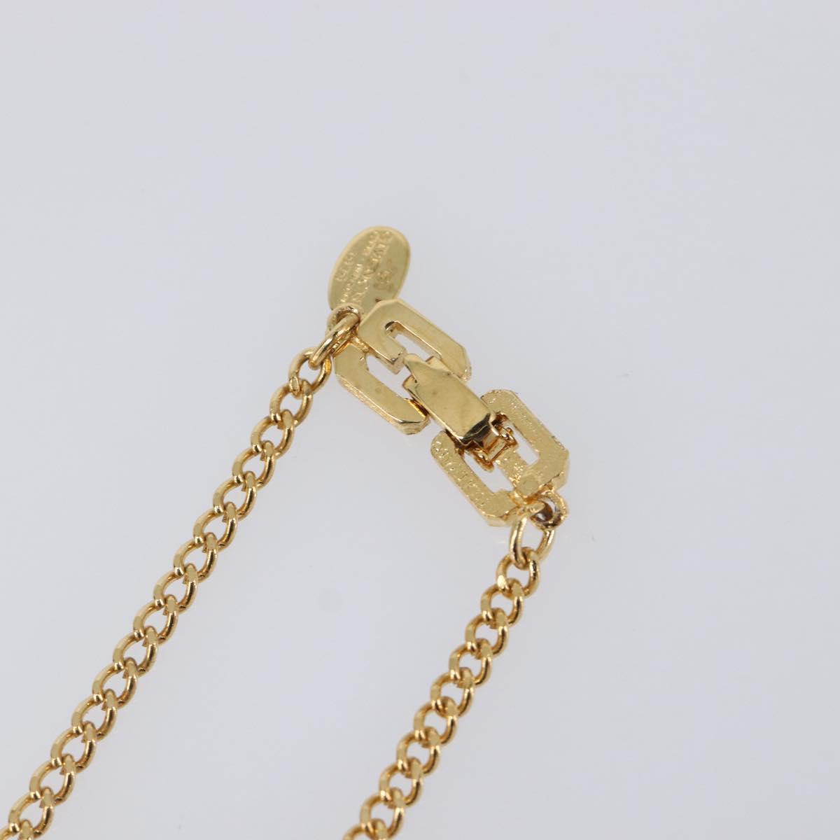 GIVENCHY Necklace metal Gold Auth ka6050
