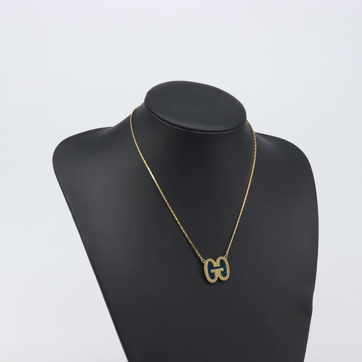 GIVENCHY Necklace metal Gold Auth ka6052
