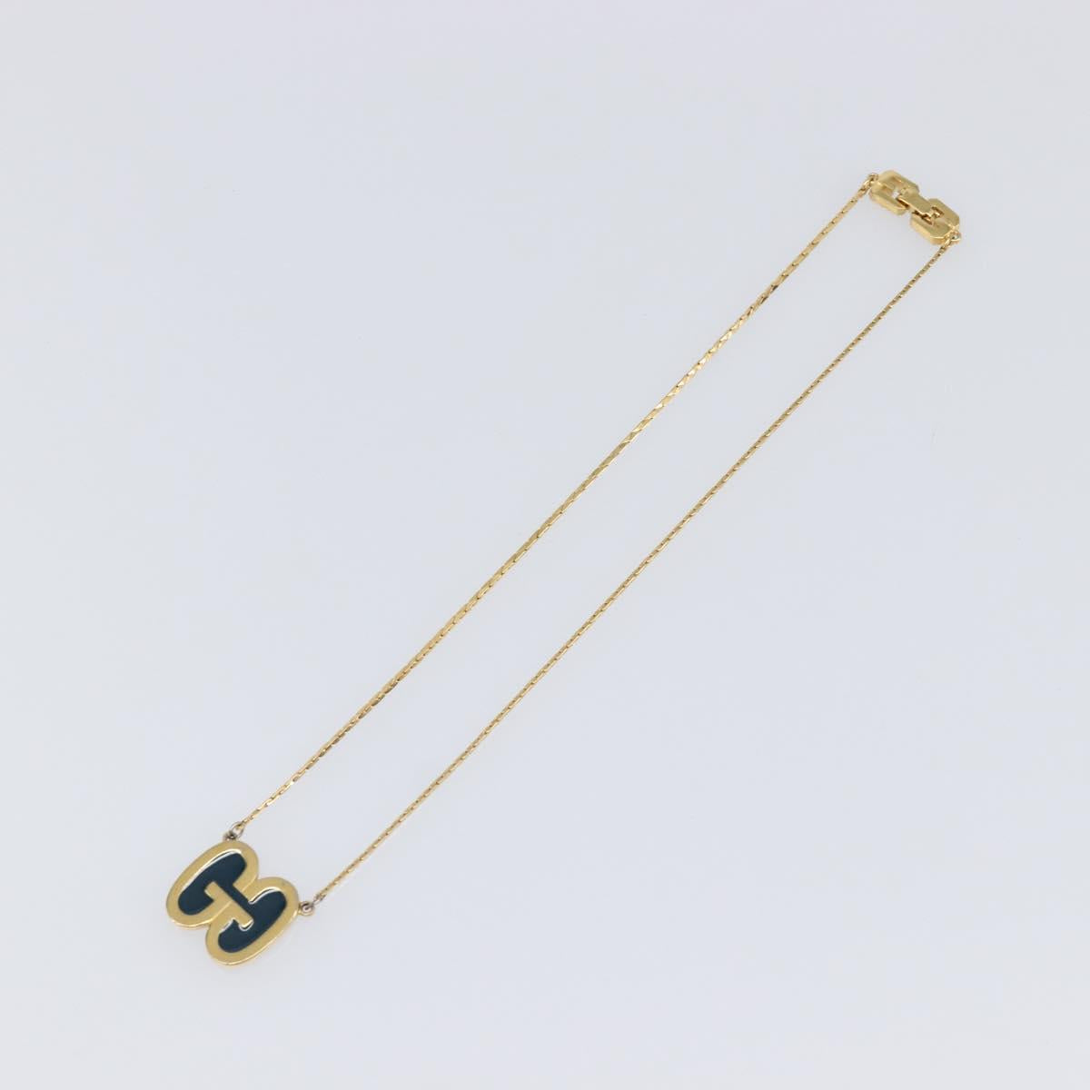 GIVENCHY Necklace metal Gold Auth ka6052