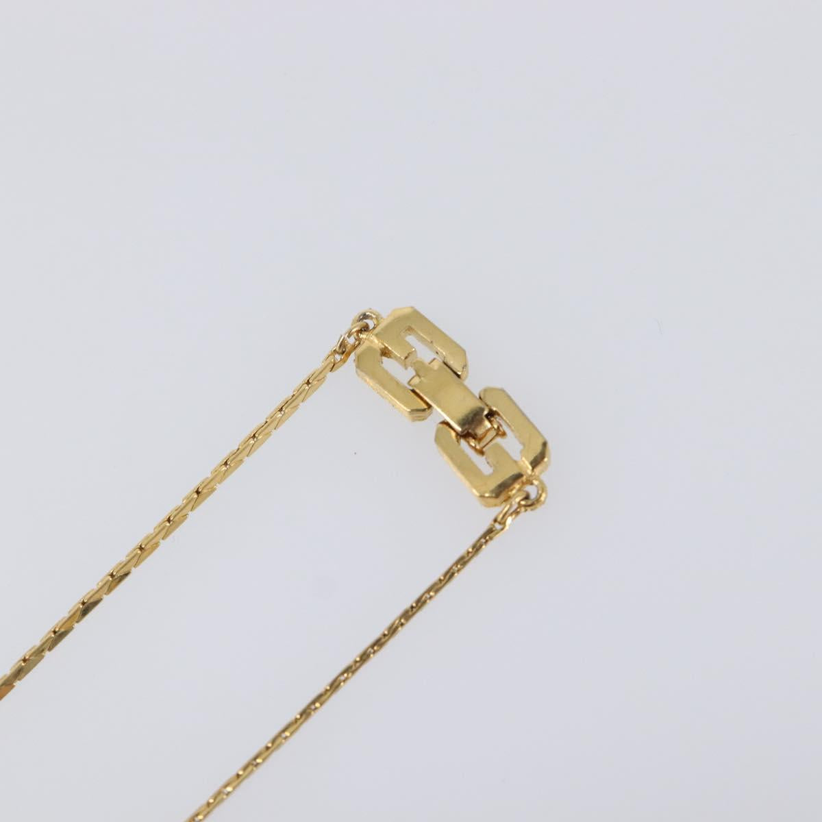 GIVENCHY Necklace metal Gold Auth ka6052