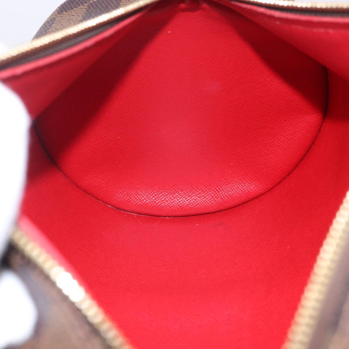 LOUIS VUITTON Damier Ebene Papillon 30 Hand Bag N51303 LV Auth ka6057V