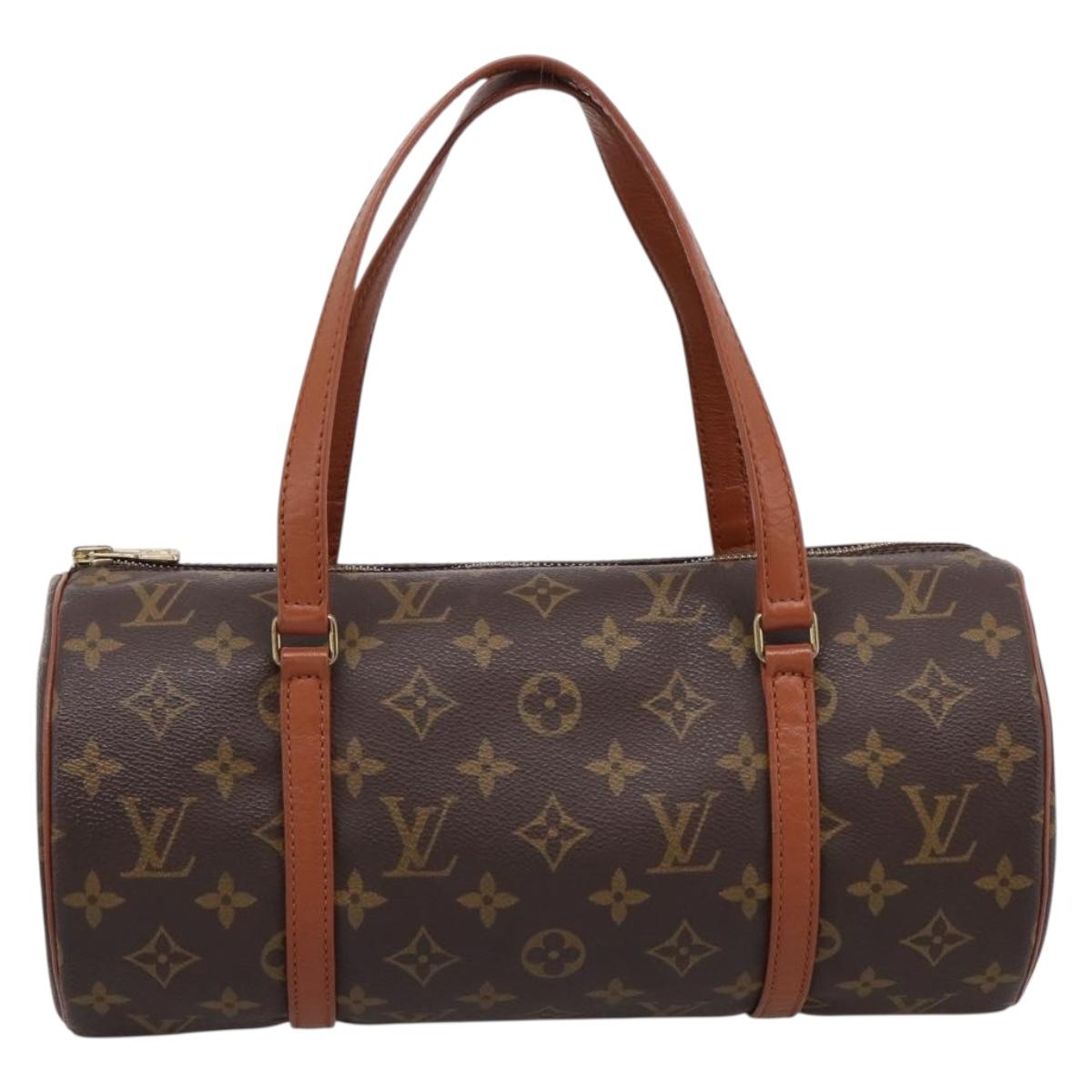 LOUIS VUITTON Monogram Papillon 30 Hand Bag M51385 LV Auth ka6058V