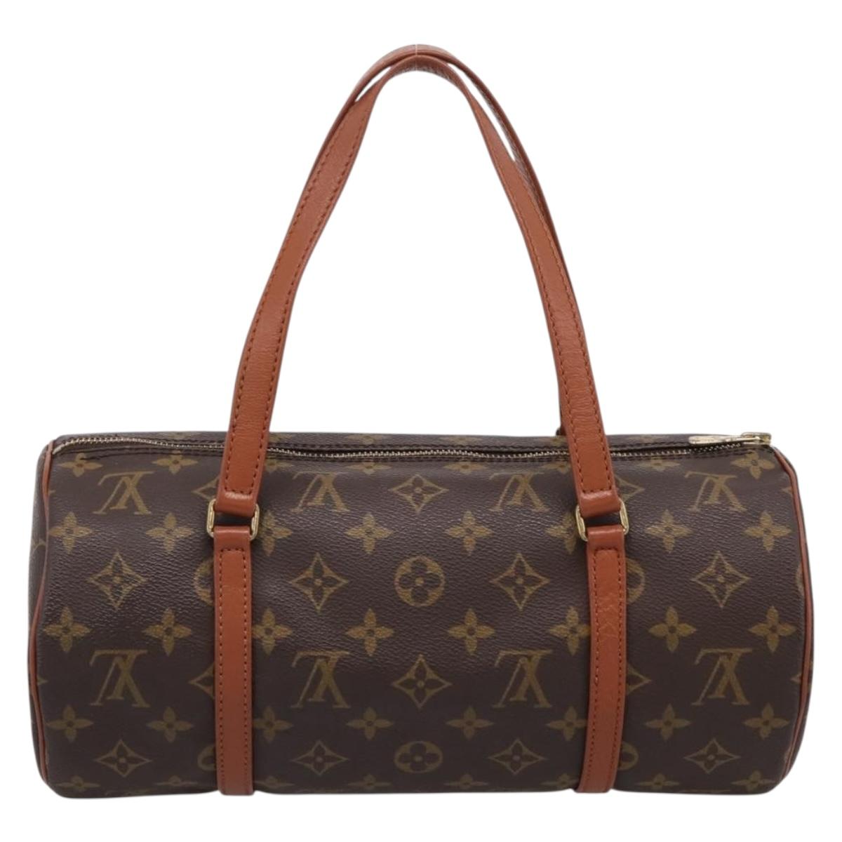 LOUIS VUITTON Monogram Papillon 30 Hand Bag M51385 LV Auth ka6058V