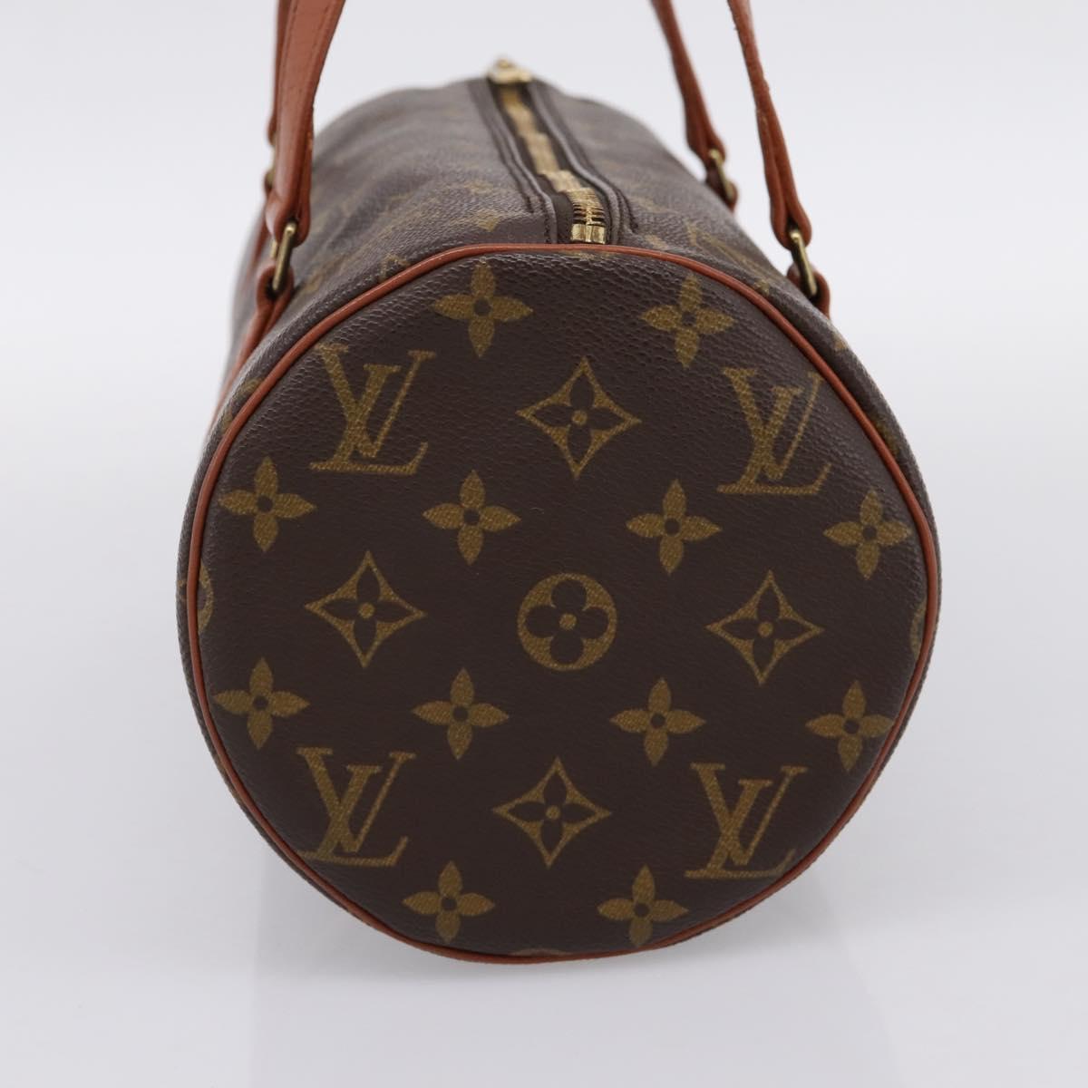 LOUIS VUITTON Monogram Papillon 30 Hand Bag M51385 LV Auth ka6058V