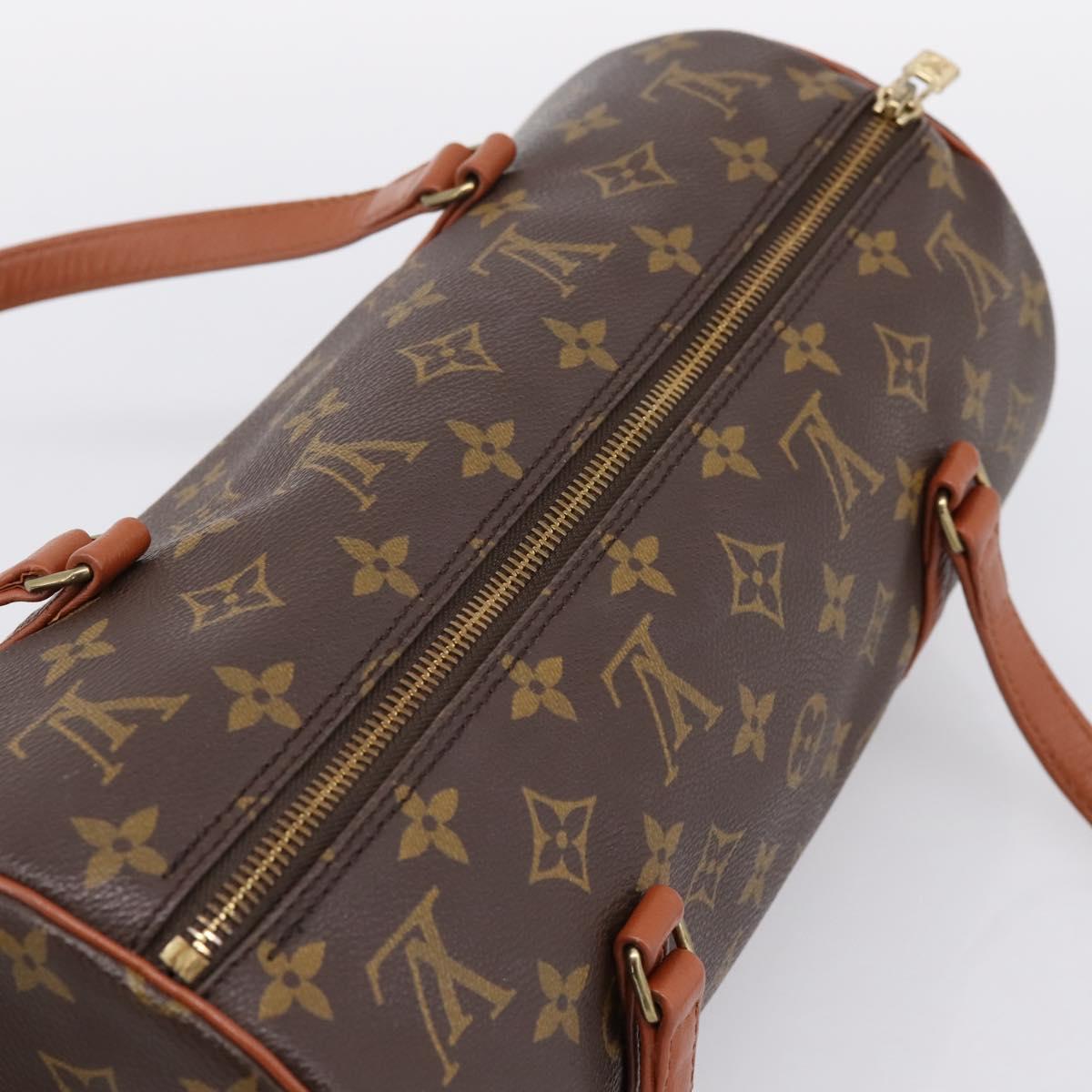 LOUIS VUITTON Monogram Papillon 30 Hand Bag M51385 LV Auth ka6058V
