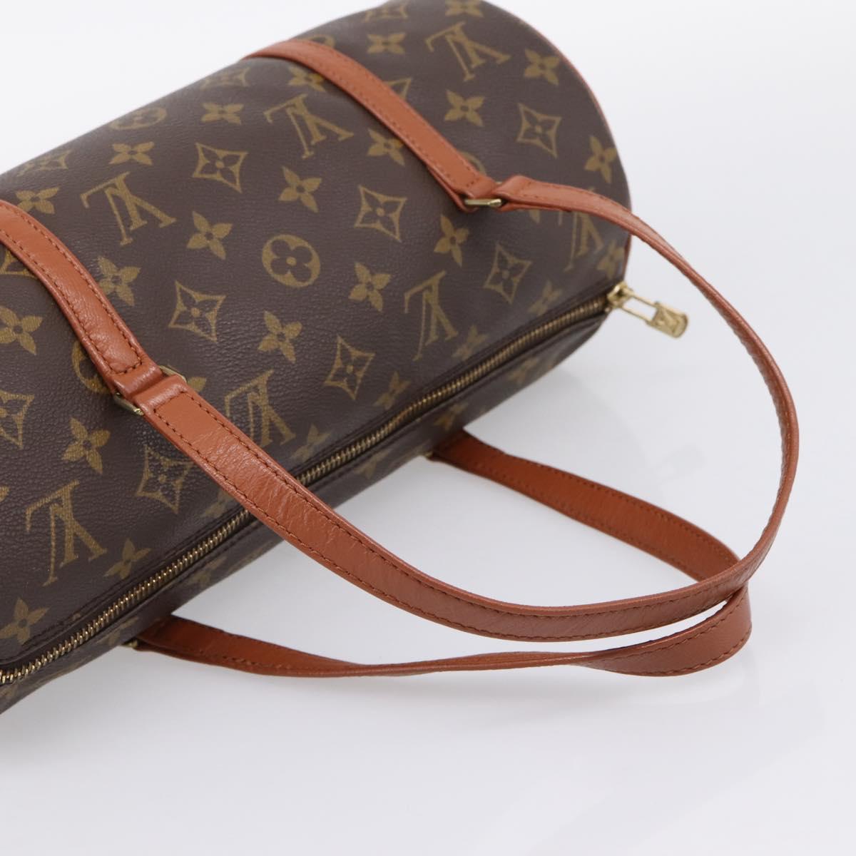LOUIS VUITTON Monogram Papillon 30 Hand Bag M51385 LV Auth ka6058V