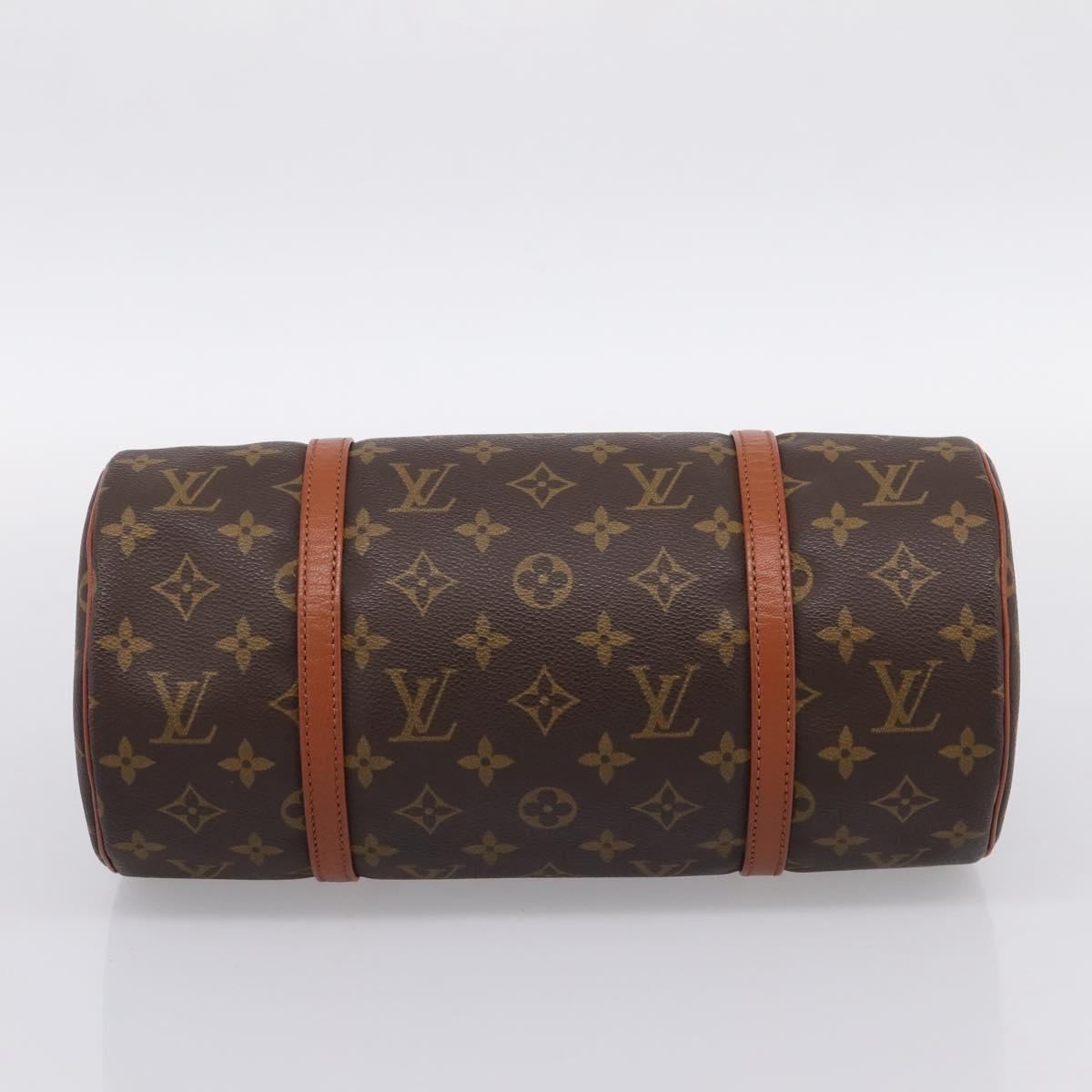 LOUIS VUITTON Monogram Papillon 30 Hand Bag M51385 LV Auth ka6058V