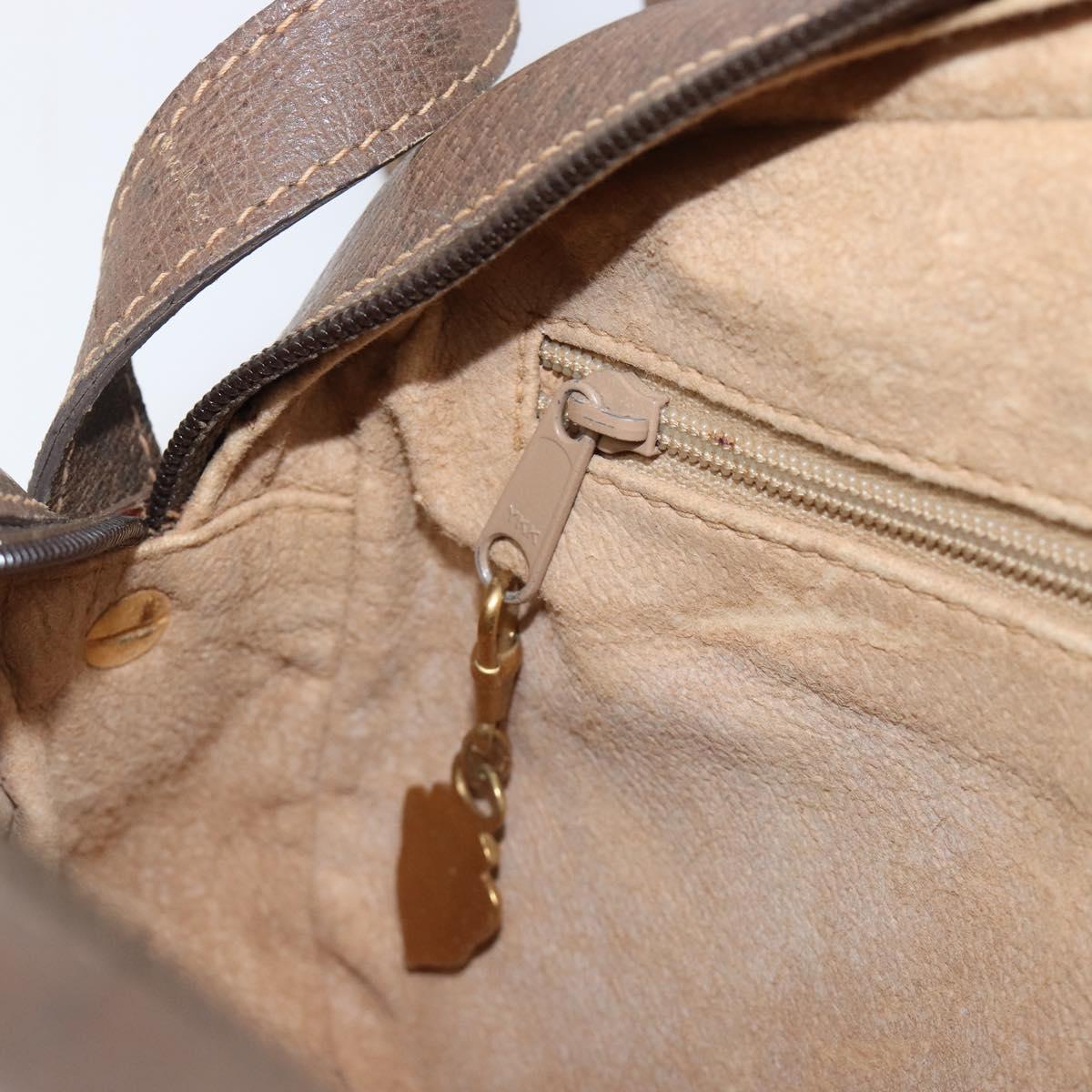 GUCCI GG Supreme Shoulder Bag PVC Beige Gold 001 067 1283 Auth ka6059