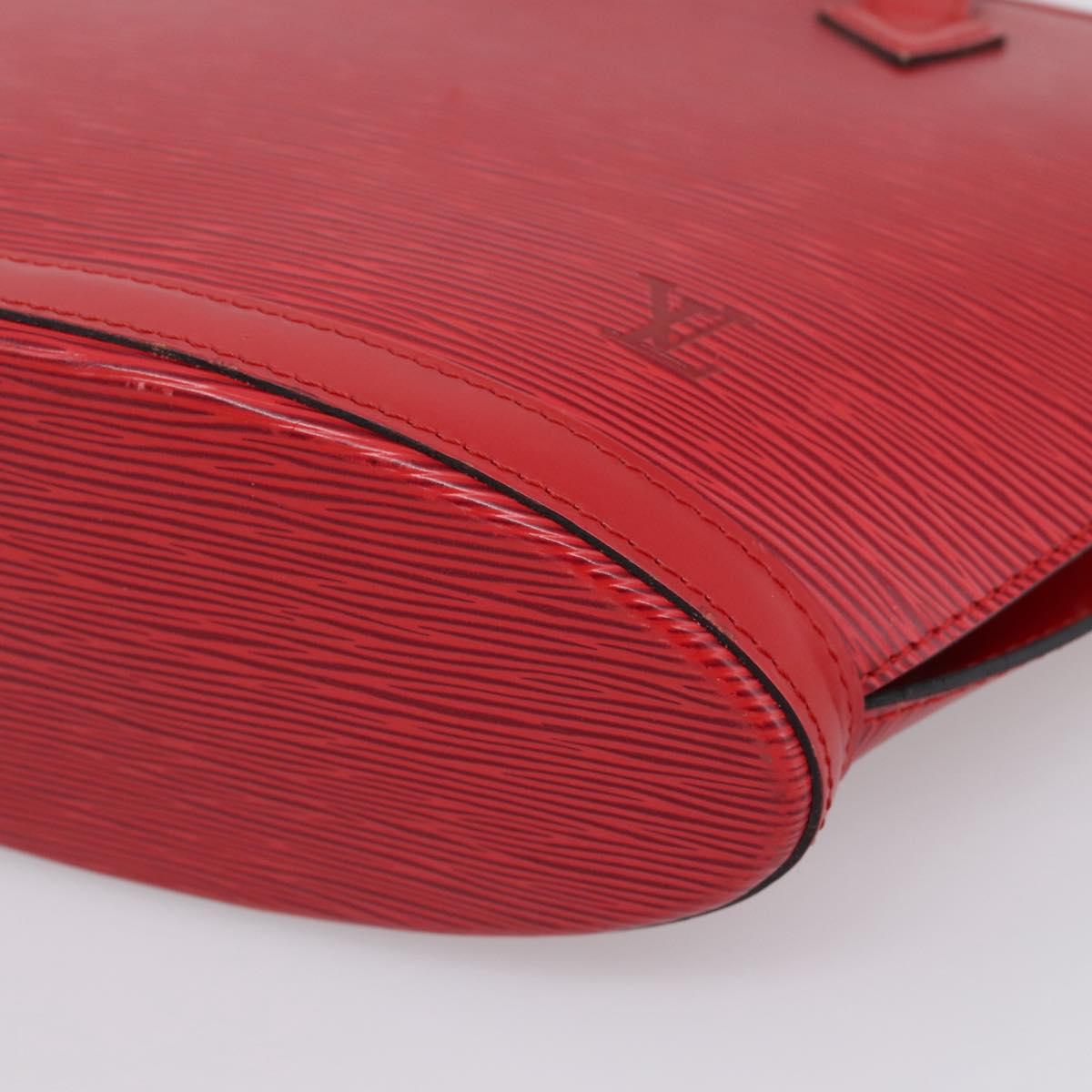 LOUIS VUITTON Epi Saint Jacques Hand Bag Red M52277 LV Auth ka6069