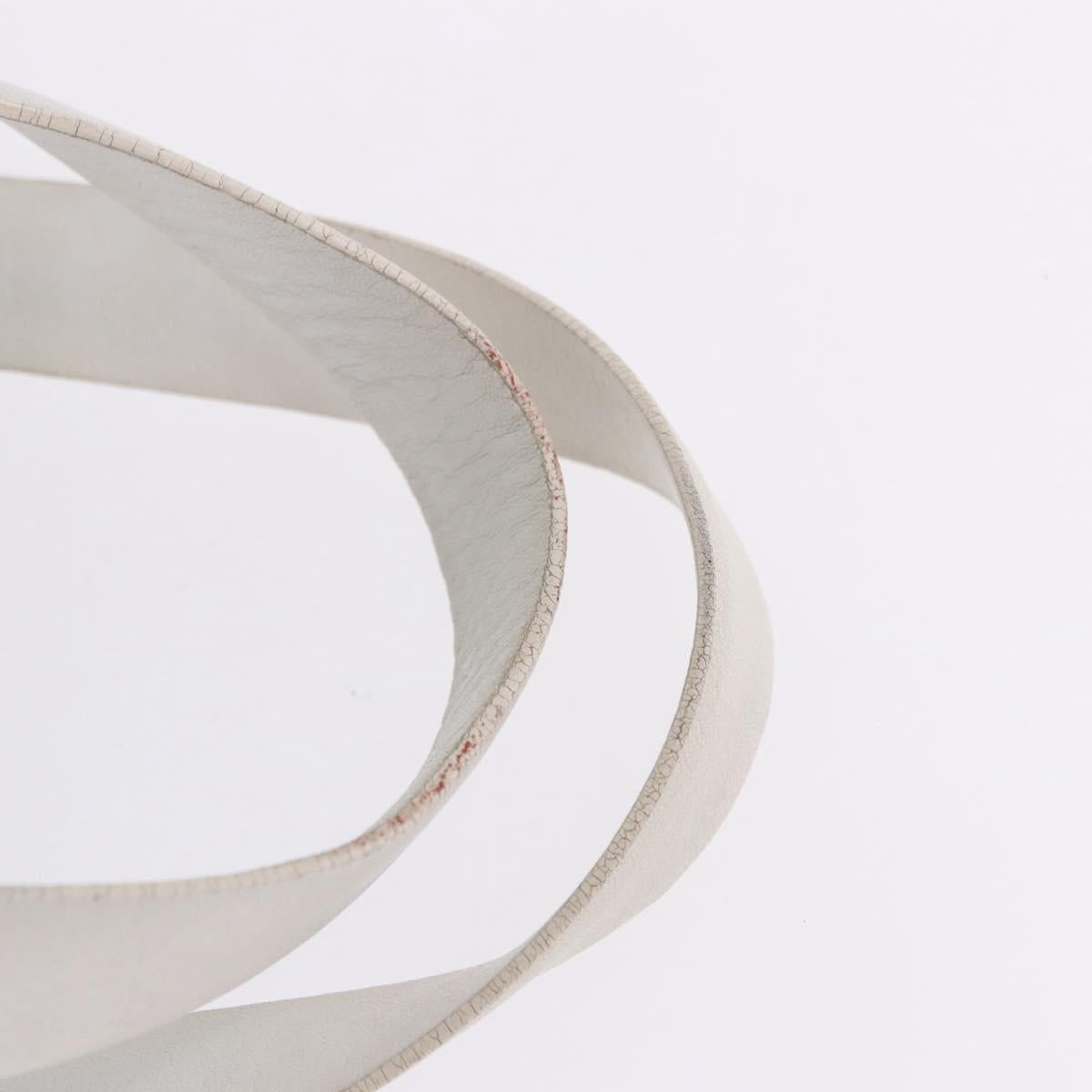 LOEWE Anagram Hand Bag PVC Leather Black White Auth ka6073