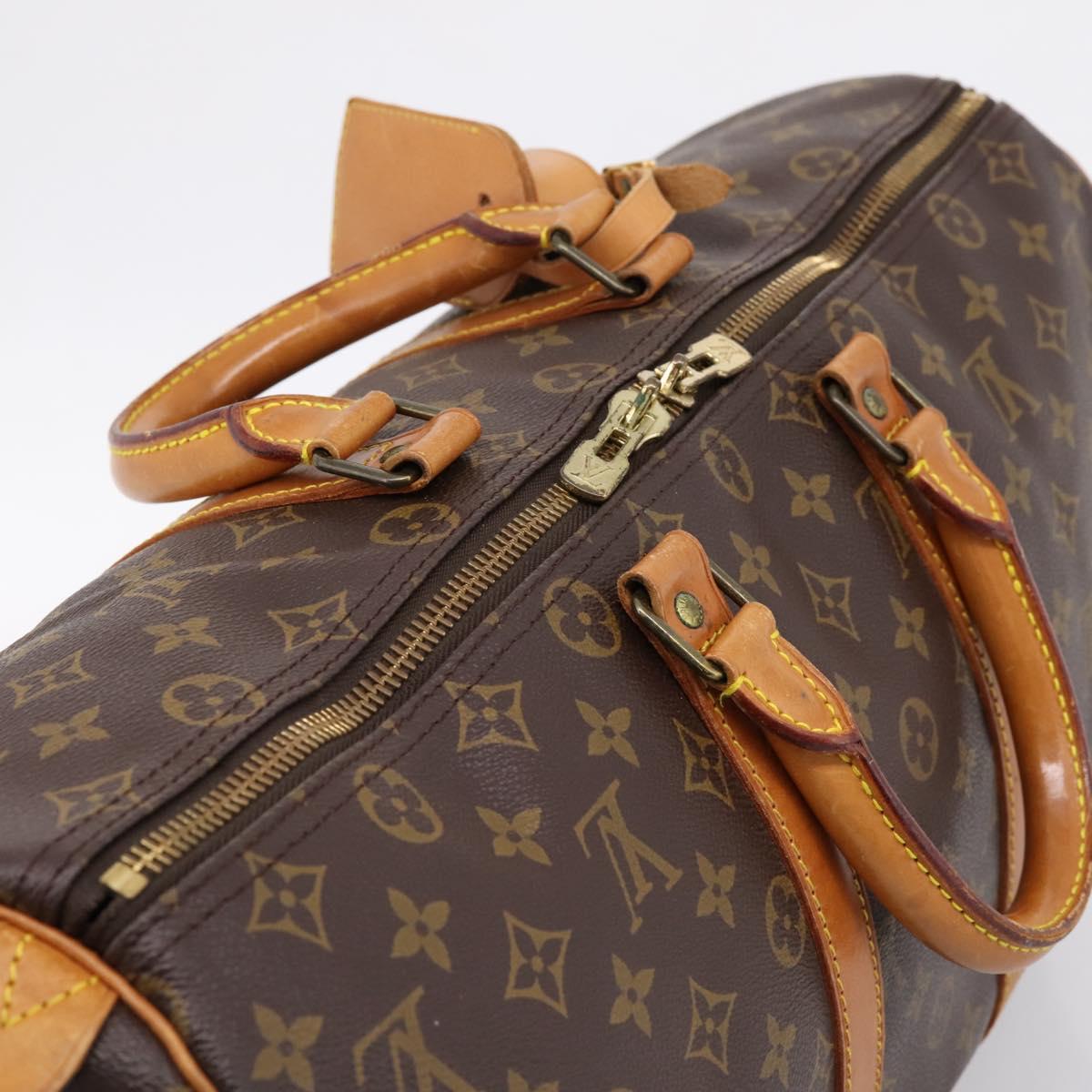 LOUIS VUITTON Monogram Keepall 45 Boston Bag M41428 LV Auth ka6082