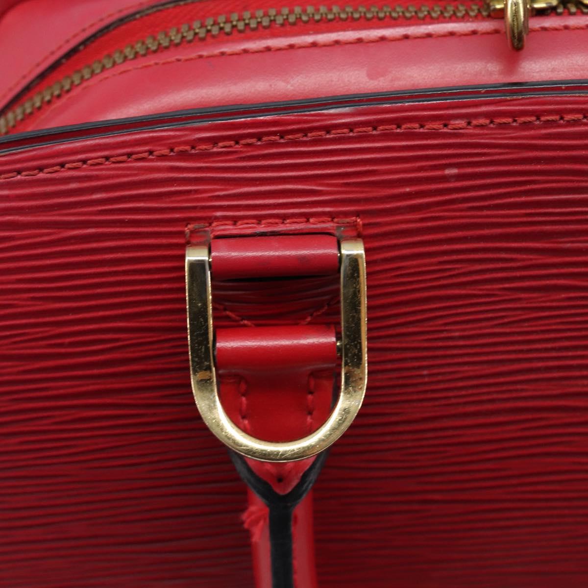 LOUIS VUITTON Epi Pont Neuf Hand Bag Red M52057 LV Auth ka6088