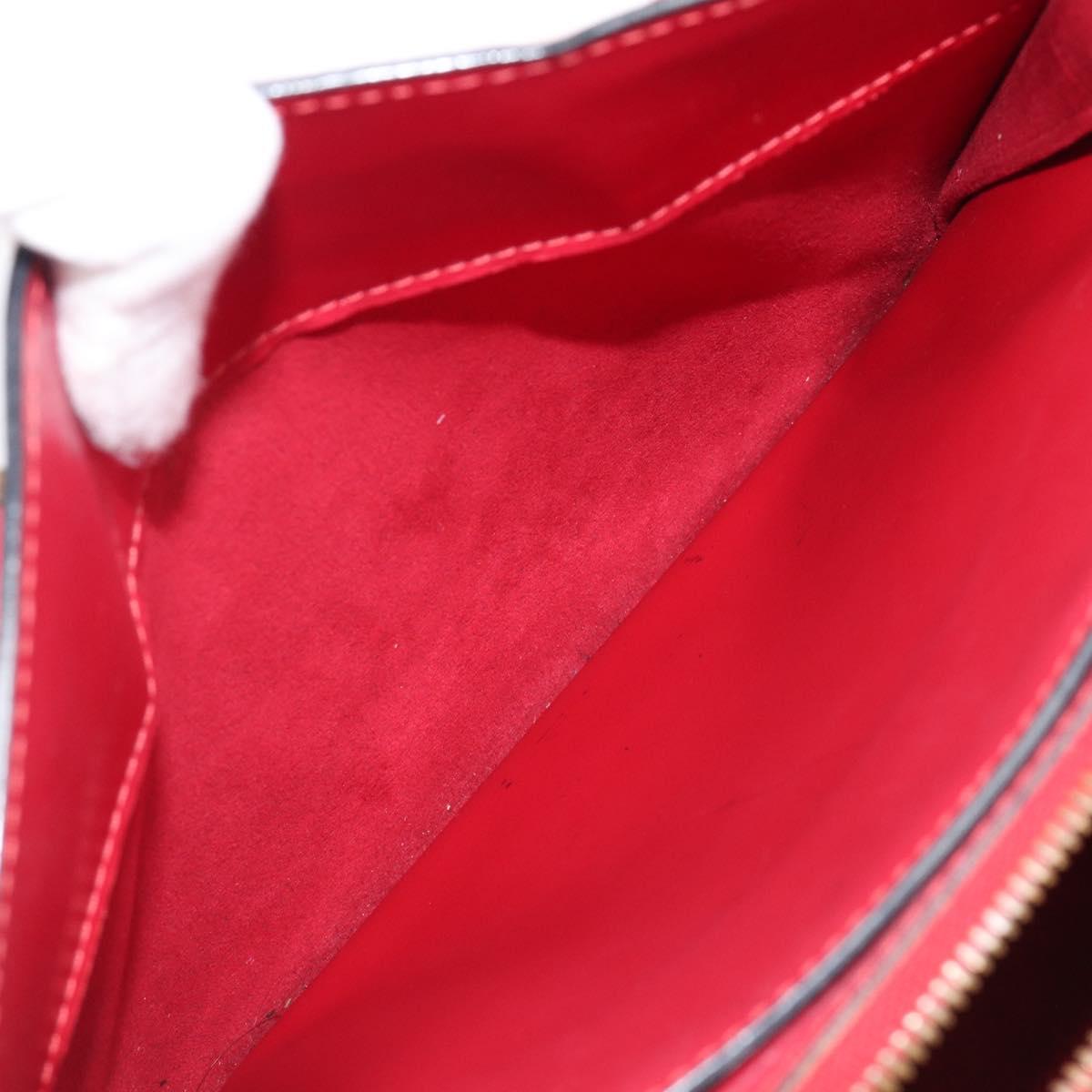 LOUIS VUITTON Epi Pont Neuf Hand Bag Red M52057 LV Auth ka6088