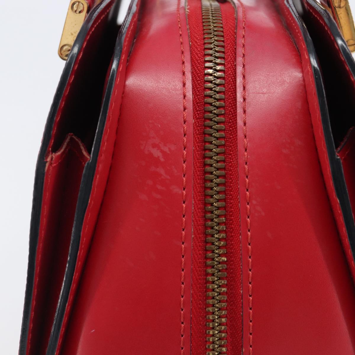 LOUIS VUITTON Epi Pont Neuf Hand Bag Red M52057 LV Auth ka6088