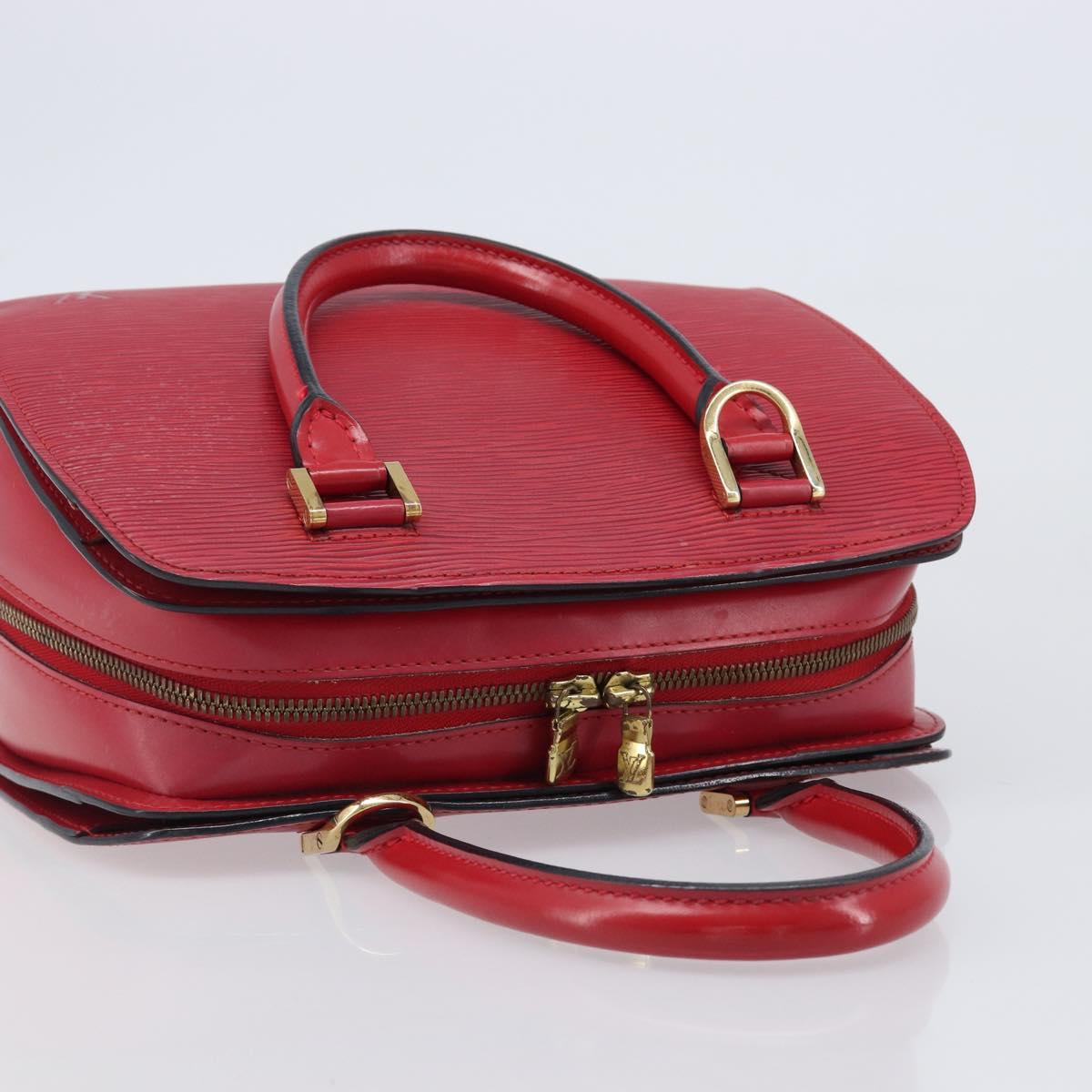 LOUIS VUITTON Epi Pont Neuf Hand Bag Red M52057 LV Auth ka6088