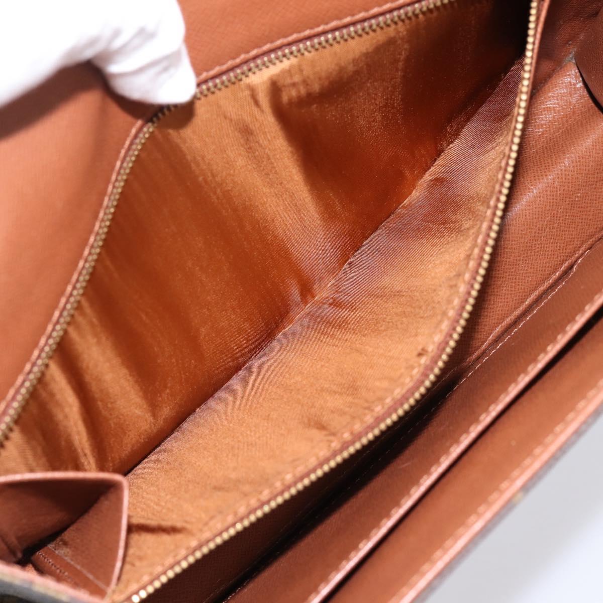 LOUIS VUITTON Monogram Pochette Dam GM Clutch Bag M51810 LV Auth ka6089